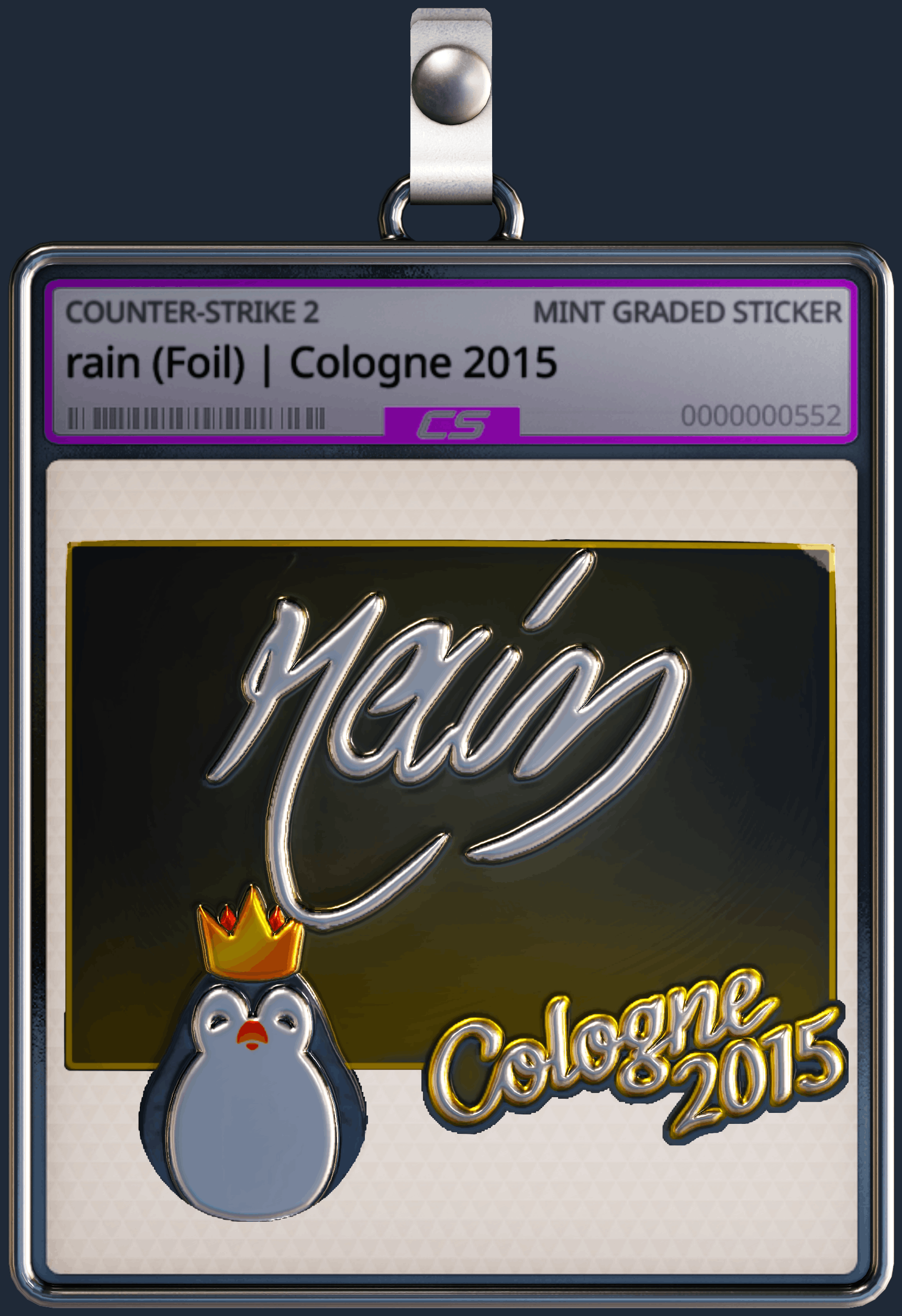 Sticker | rain (Foil) | Cologne 2015 Image