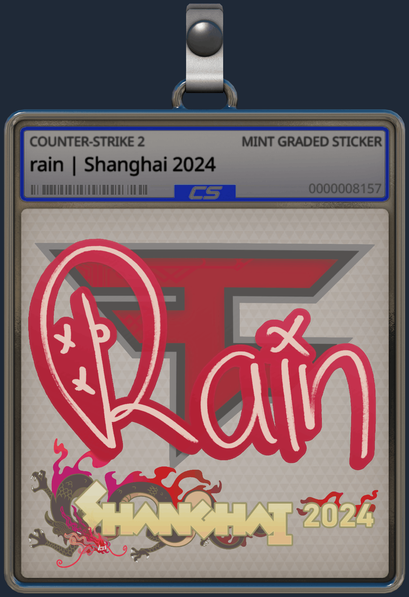 Sticker | rain | Shanghai 2024 Image