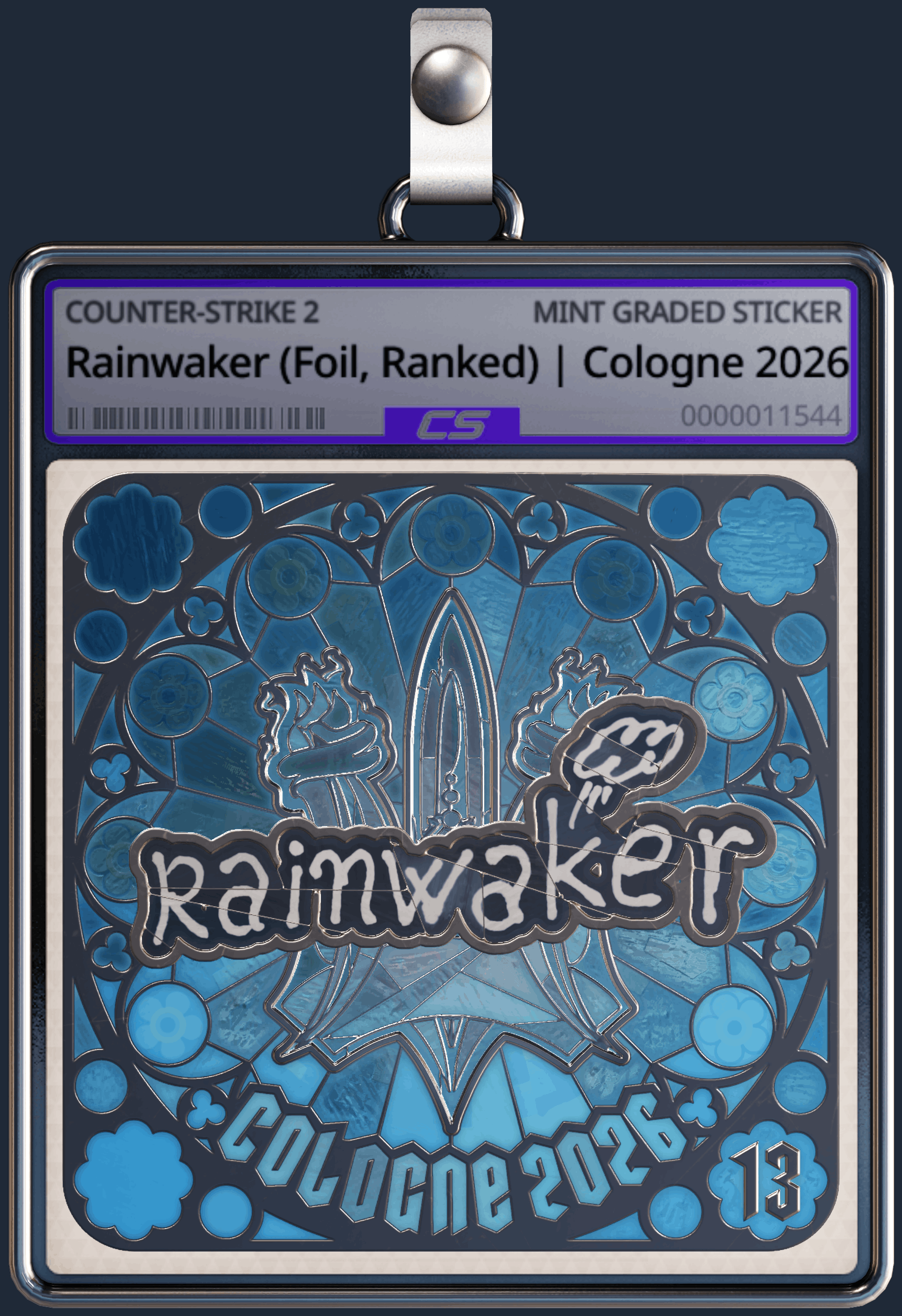 Sticker | Rainwaker (Foil, Ranked) | Cologne 2026 Image