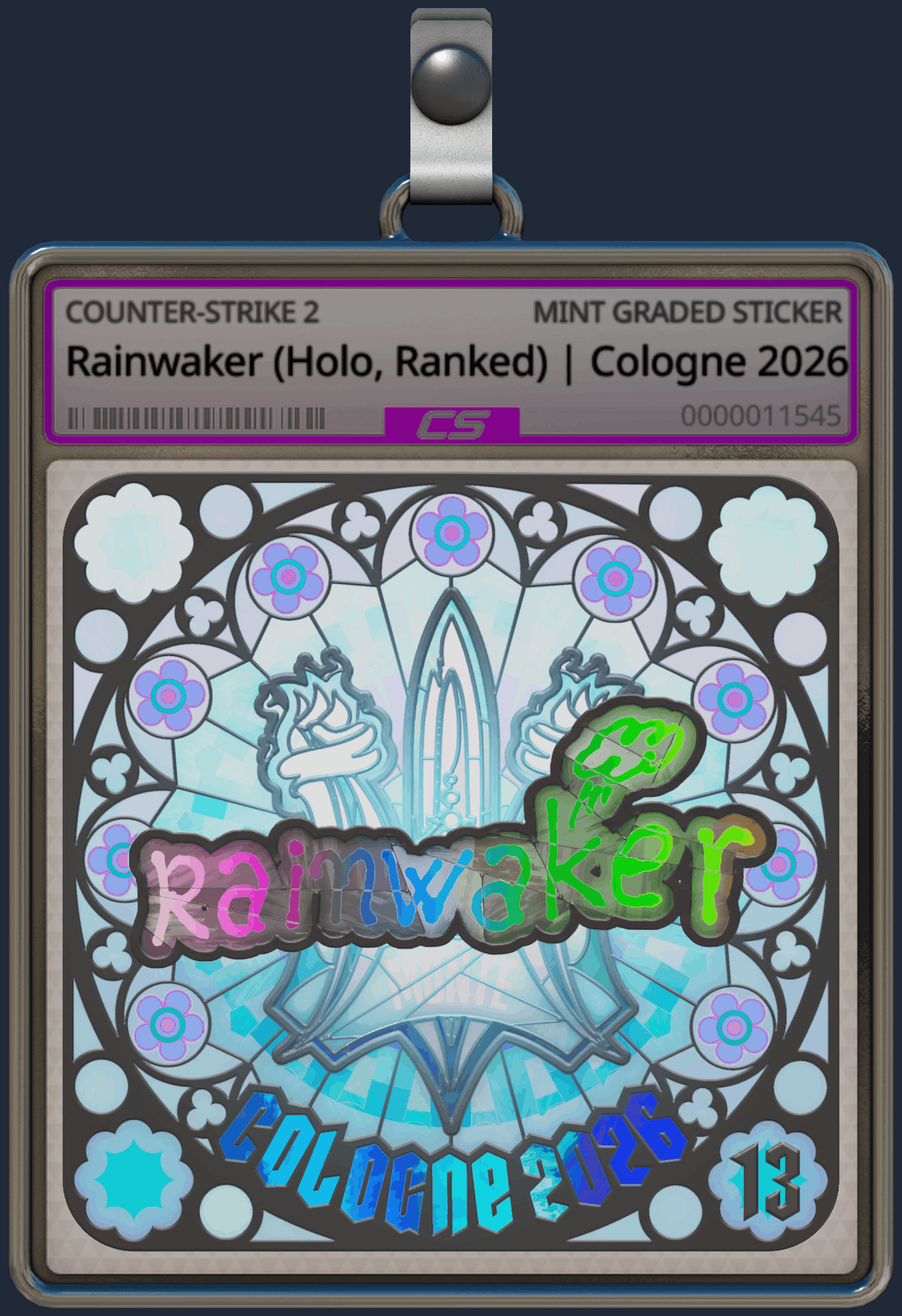 Sticker | Rainwaker (Holo, Ranked) | Cologne 2026 Image