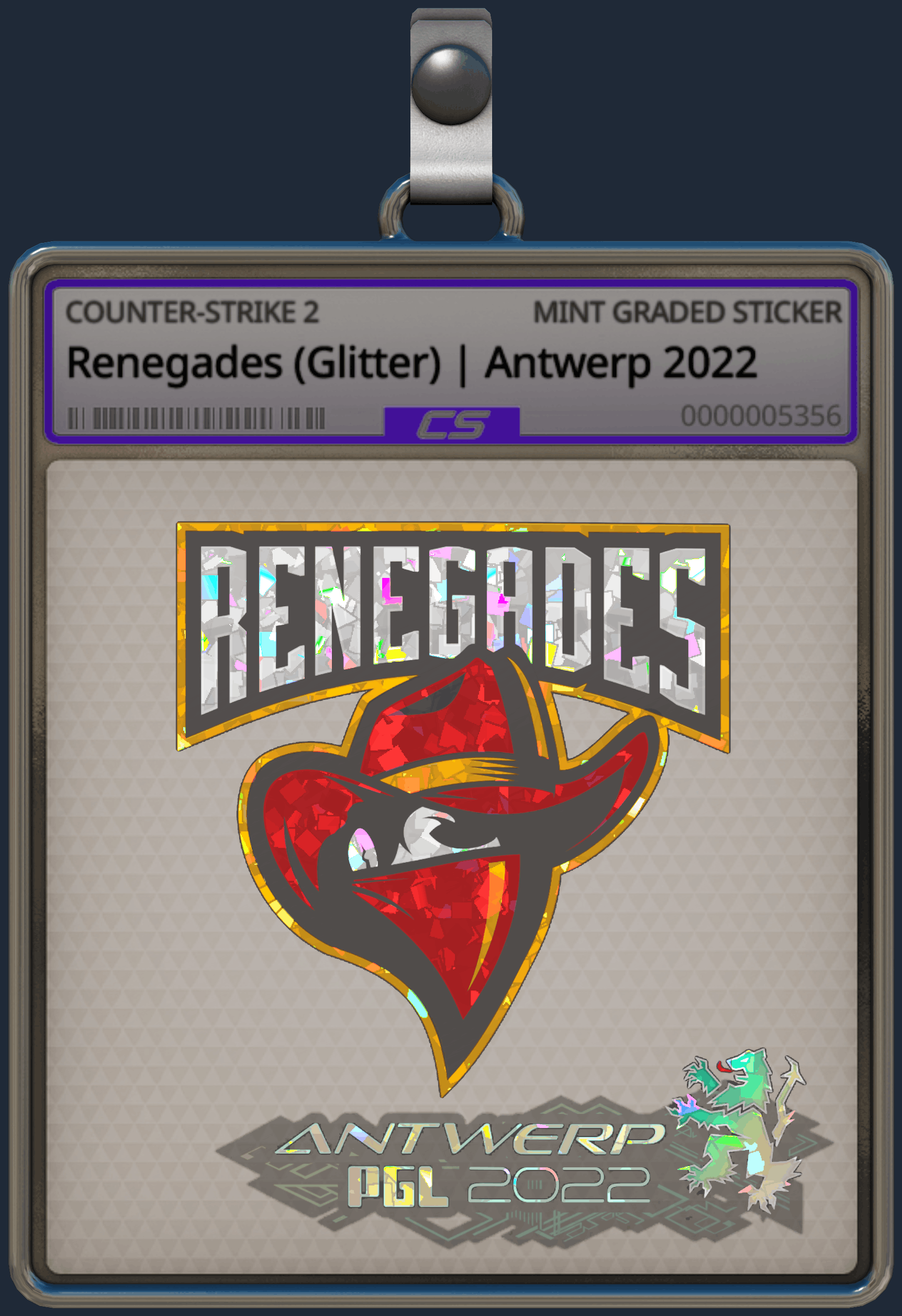 Sticker | Renegades (Glitter) | Antwerp 2022 Image