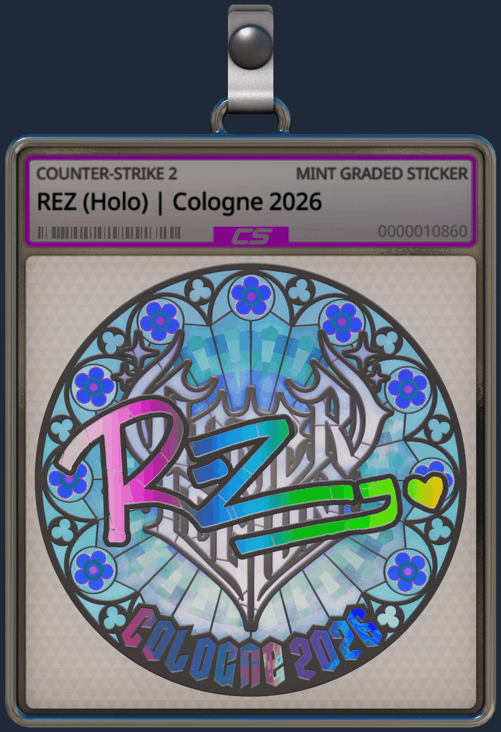 Sticker | REZ (Holo) | Cologne 2026 Image
