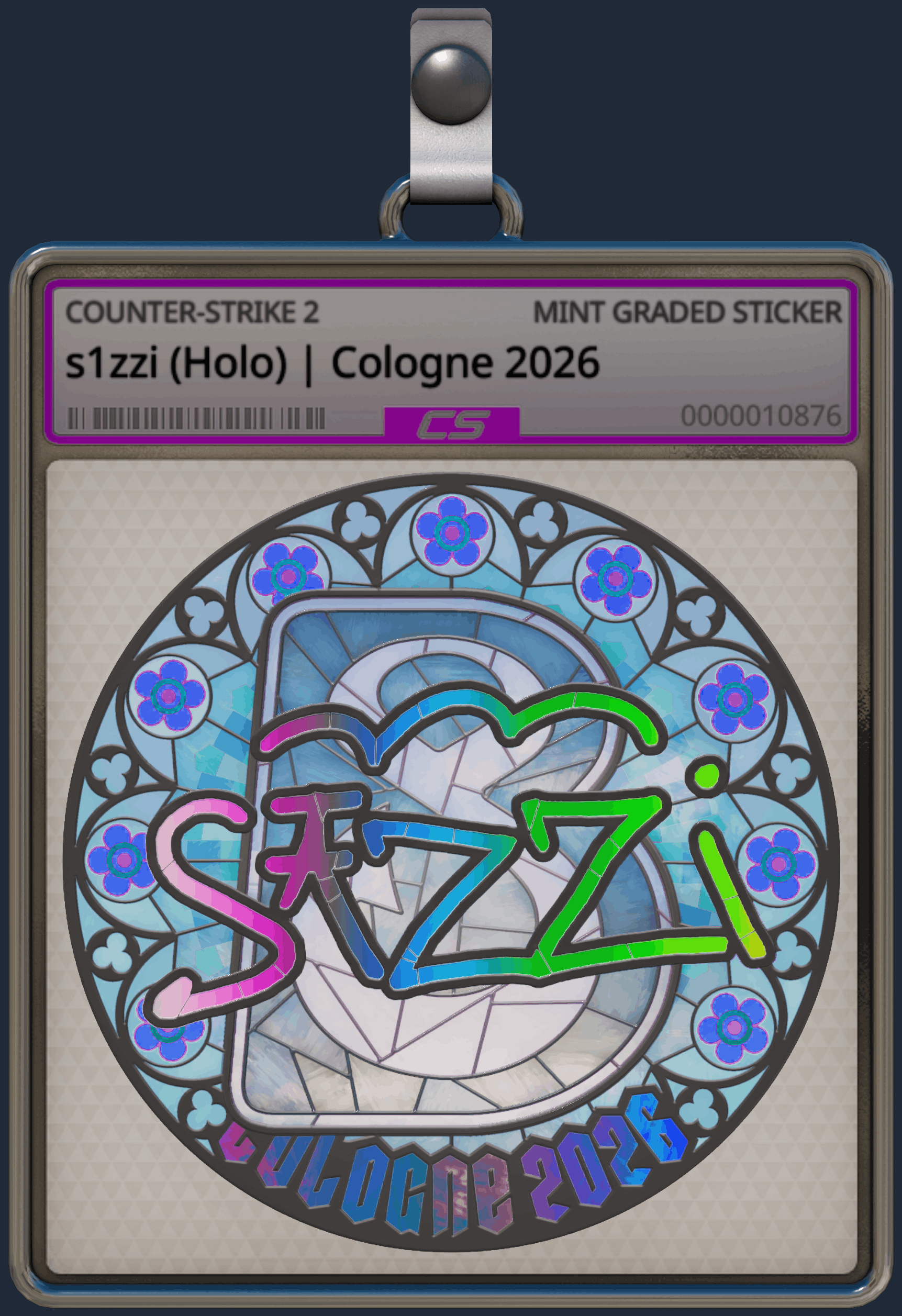 Sticker | s1zzi (Holo) | Cologne 2026 Image