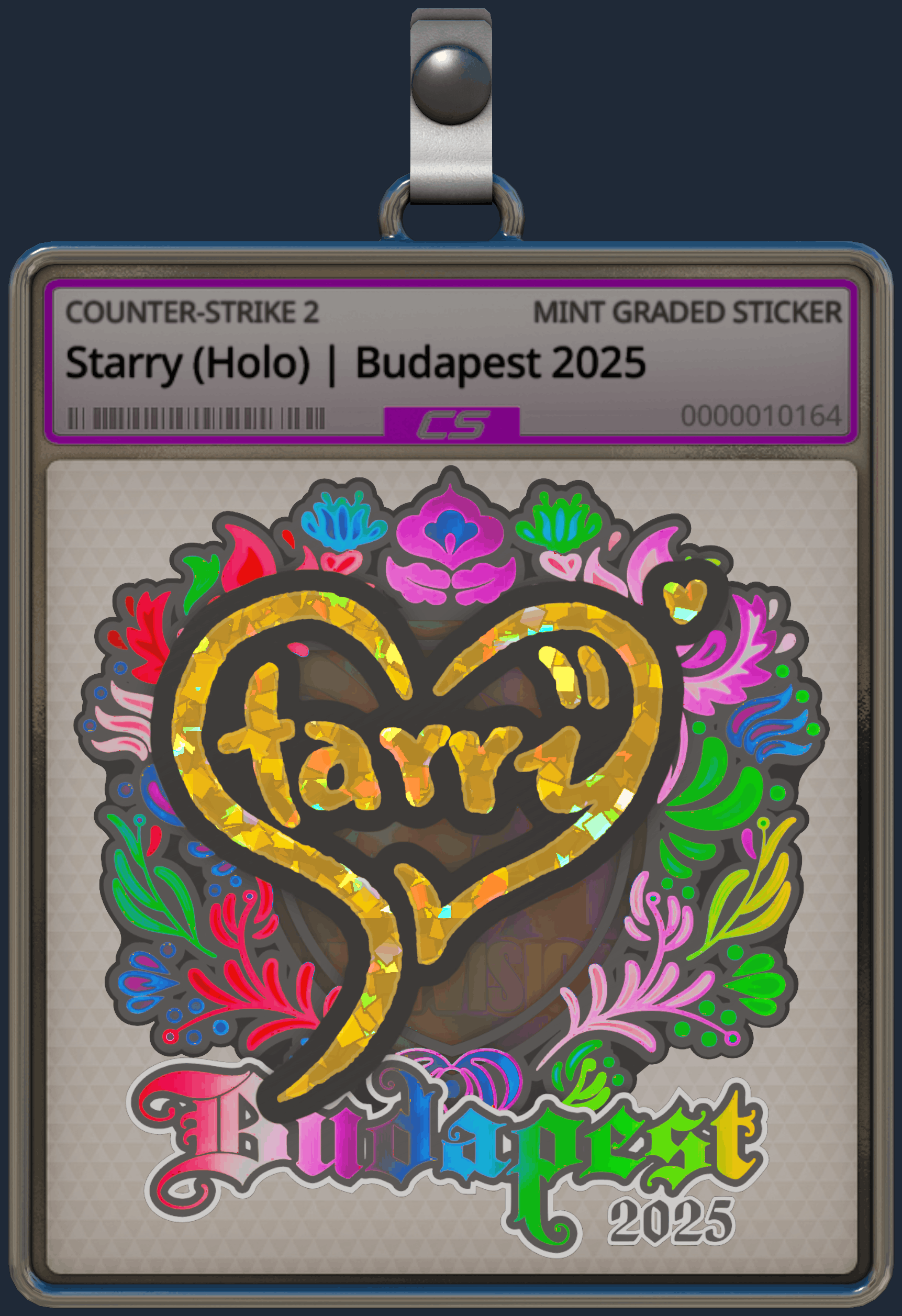 Sticker | Starry (Holo) | Budapest 2025 Image