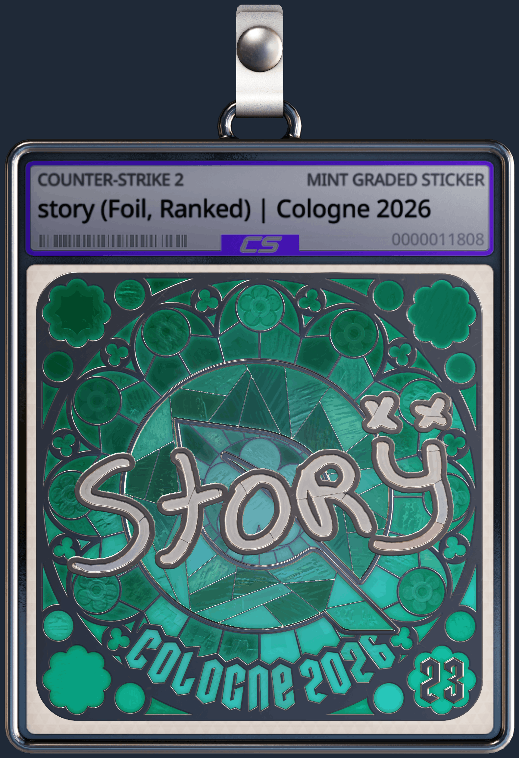 Sticker | story (Foil, Ranked) | Cologne 2026 Image