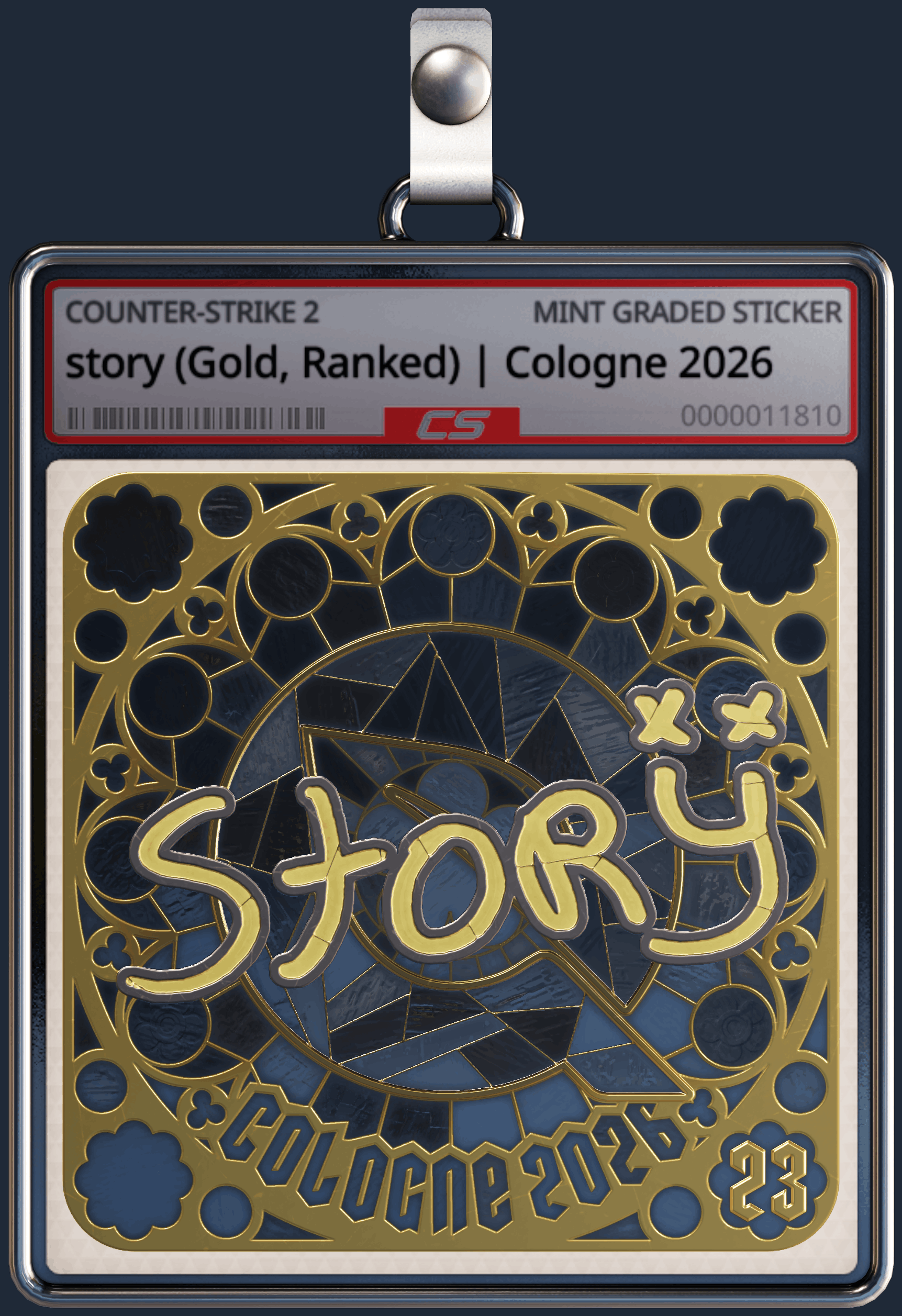 Sticker | story (Gold, Ranked) | Cologne 2026 Image