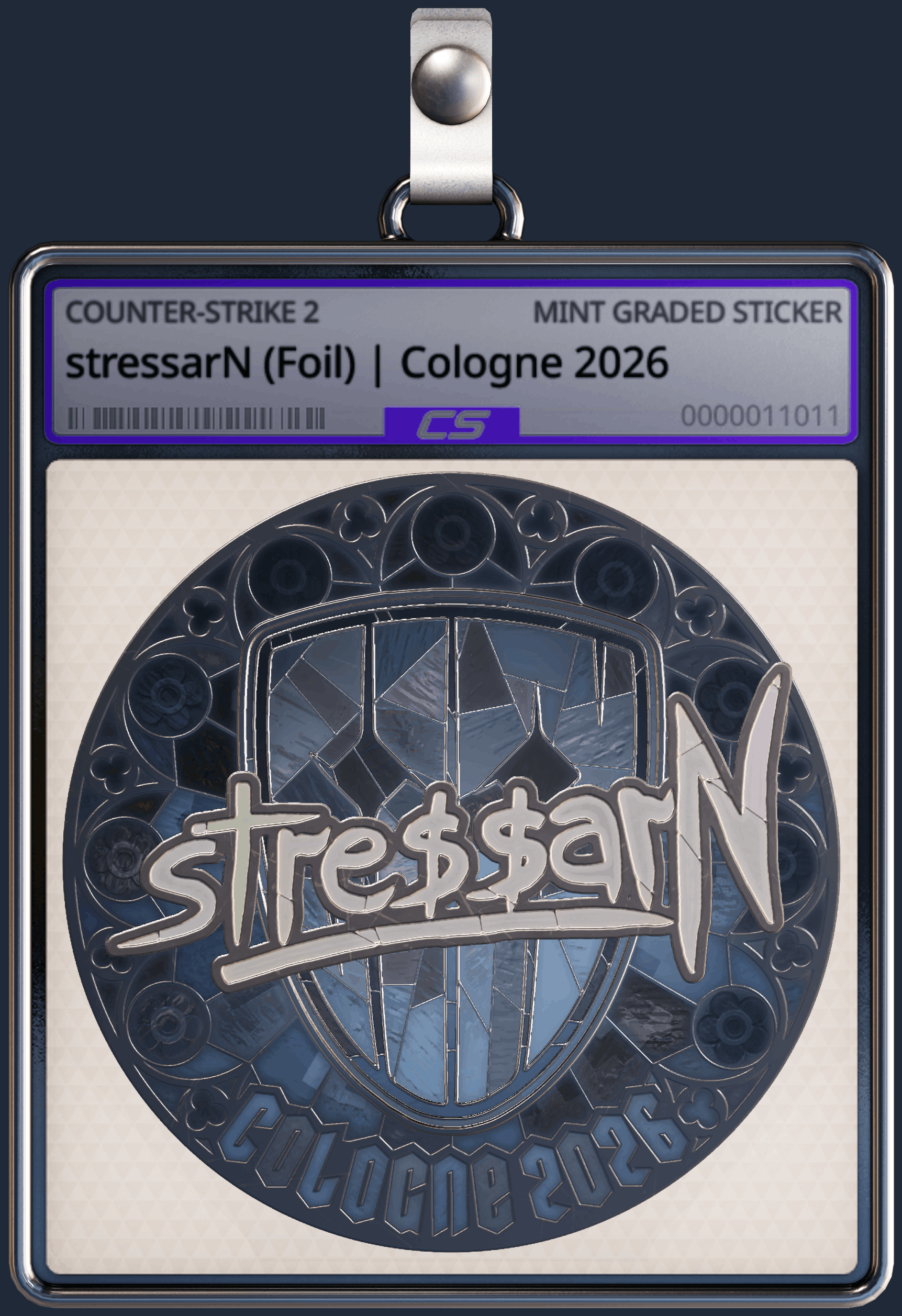 Sticker | stressarN (Foil) | Cologne 2026 Image