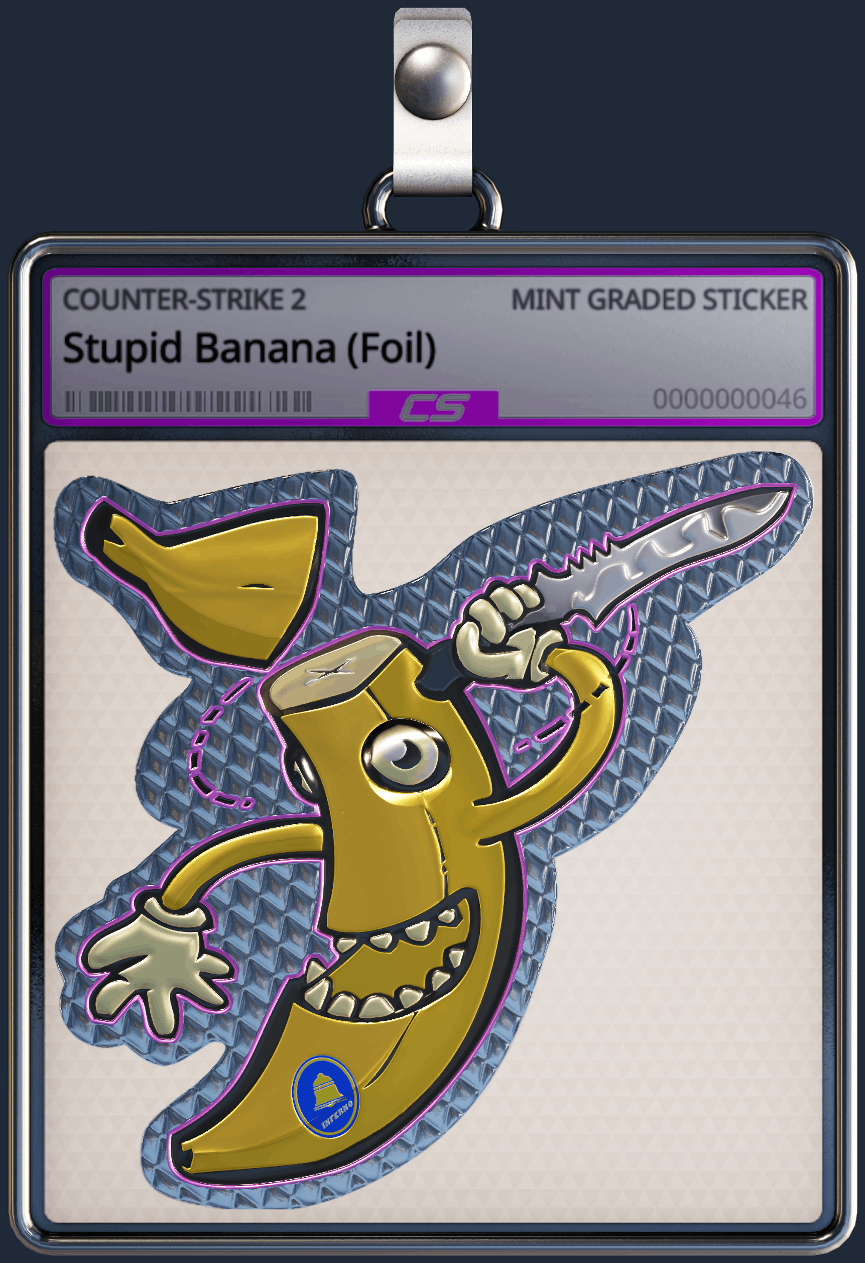 Sticker | Stupid Banana (Foil) Image