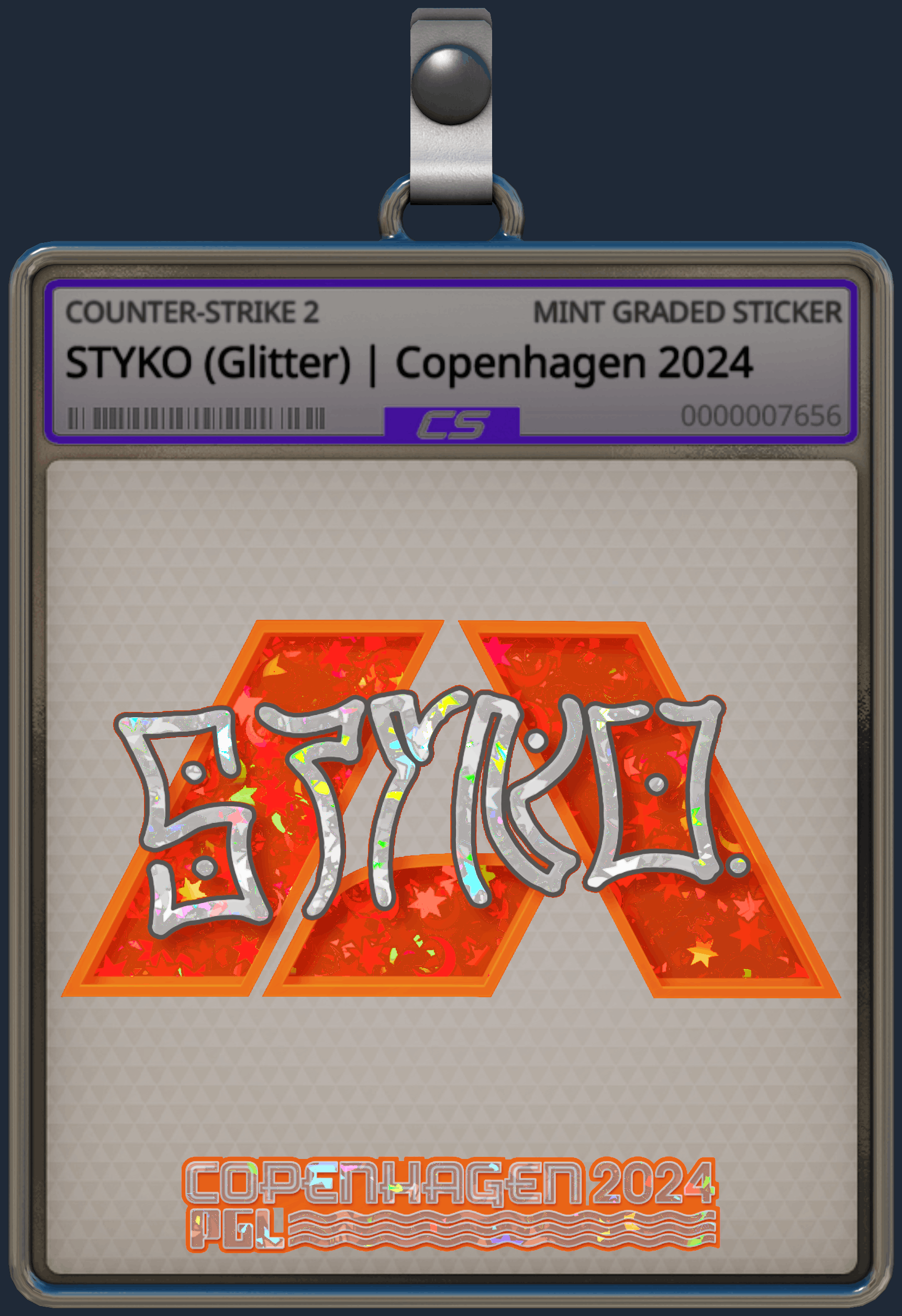 Sticker | STYKO (Glitter) | Copenhagen 2024 Image