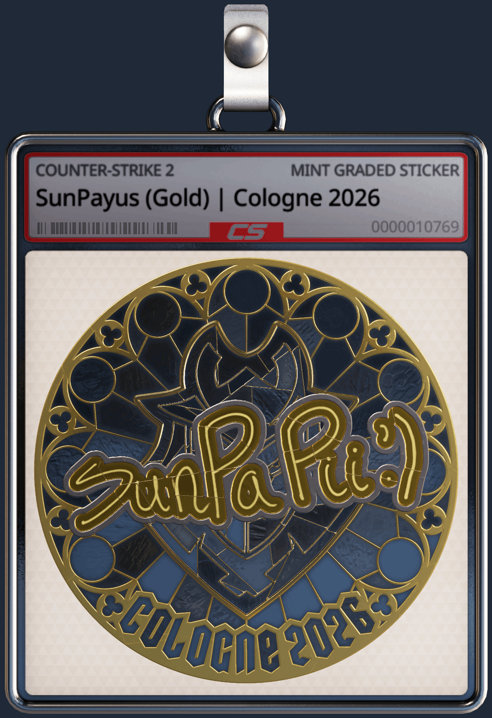 Sticker | SunPayus (Gold) | Cologne 2026 Image