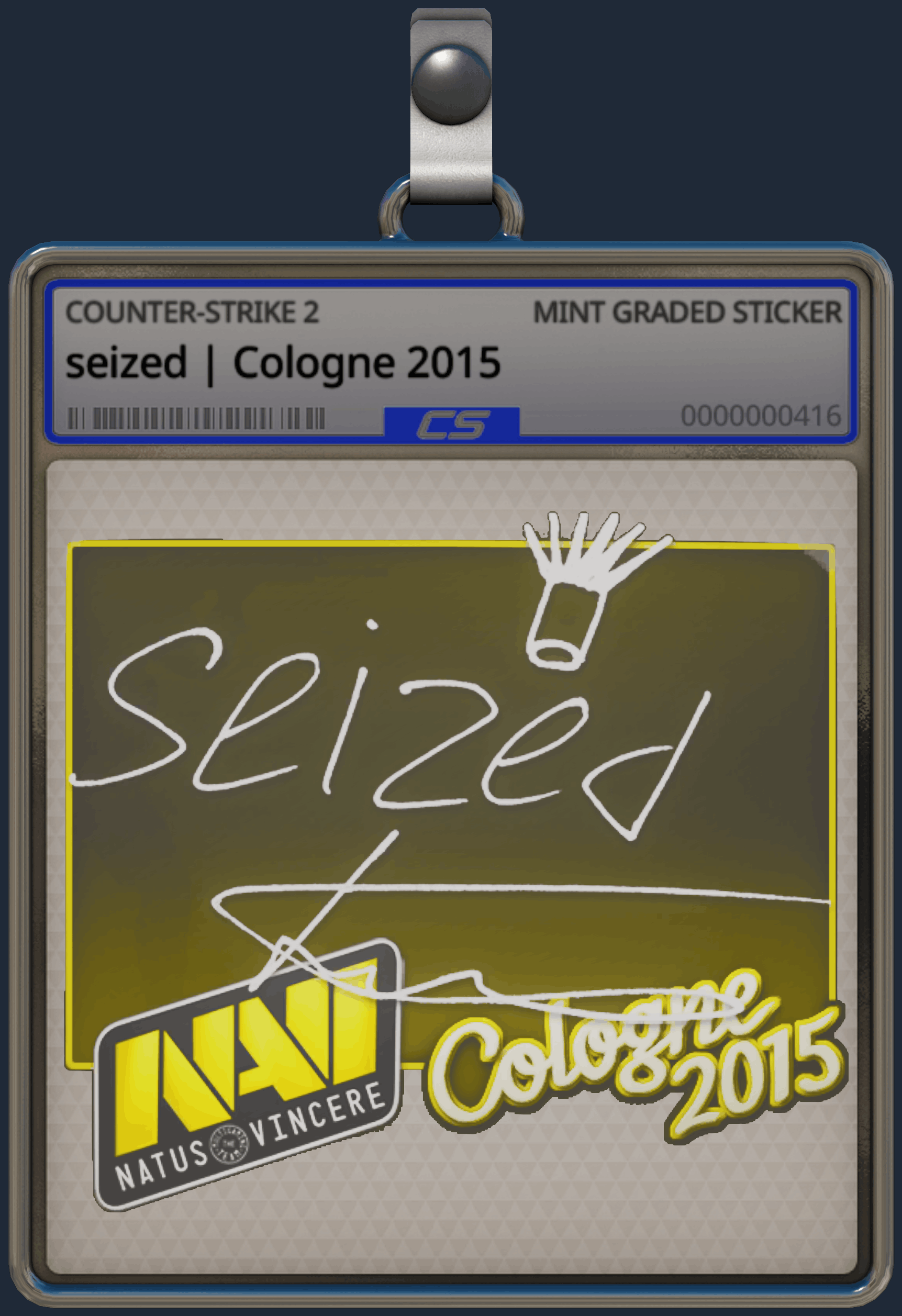 Sticker | seized | Cologne 2015 Image