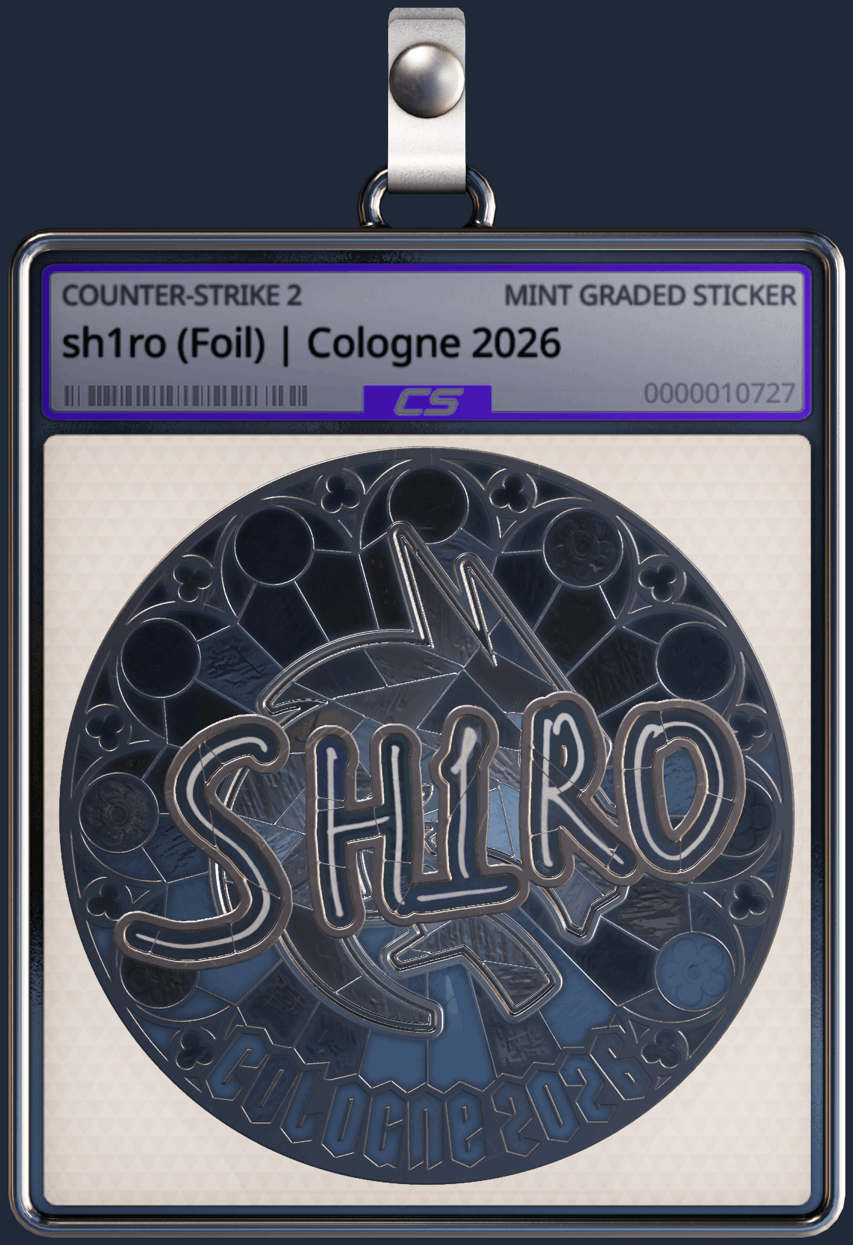 Sticker | sh1ro (Foil) | Cologne 2026 Image