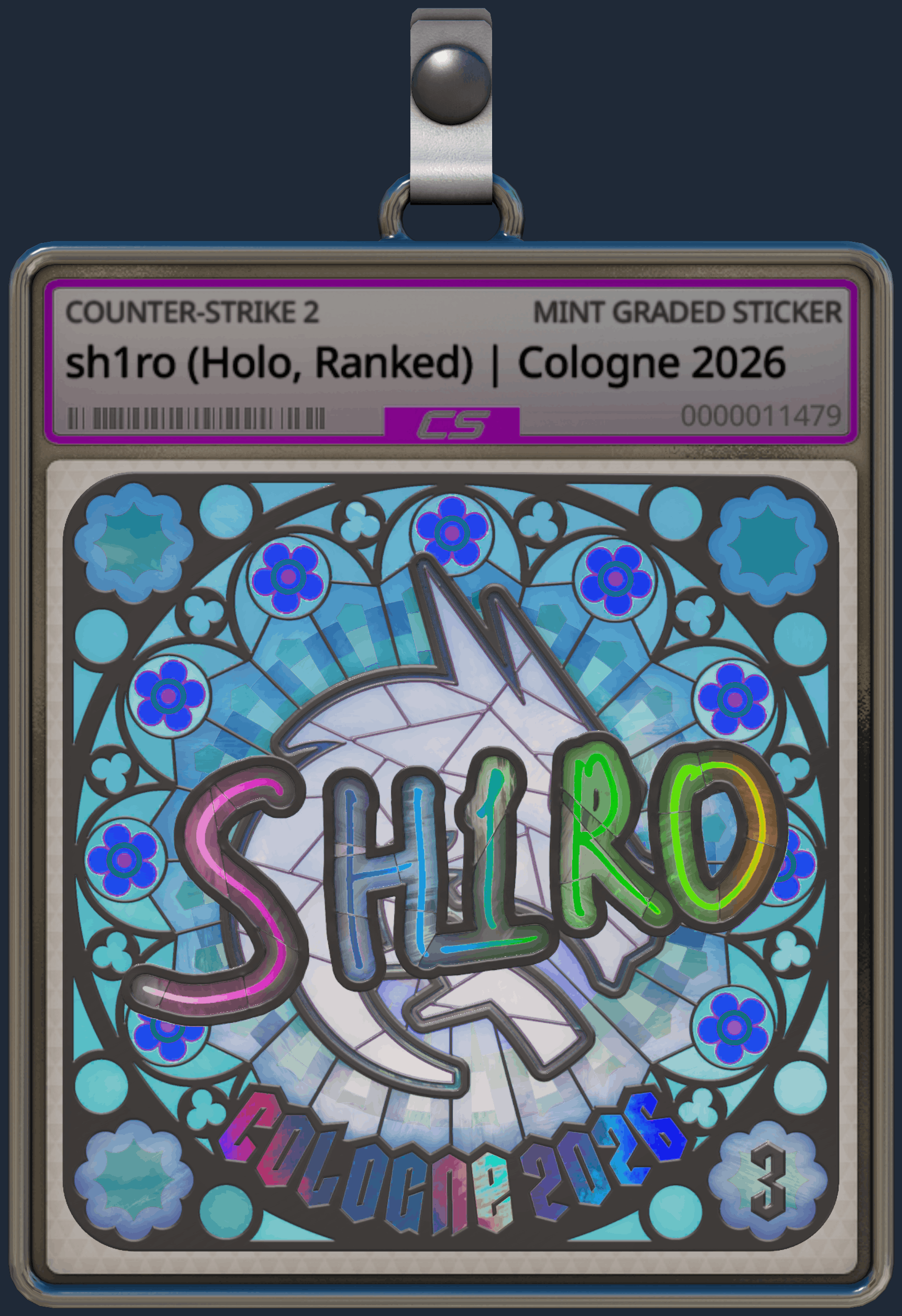 Sticker | sh1ro (Holo, Ranked) | Cologne 2026 Image