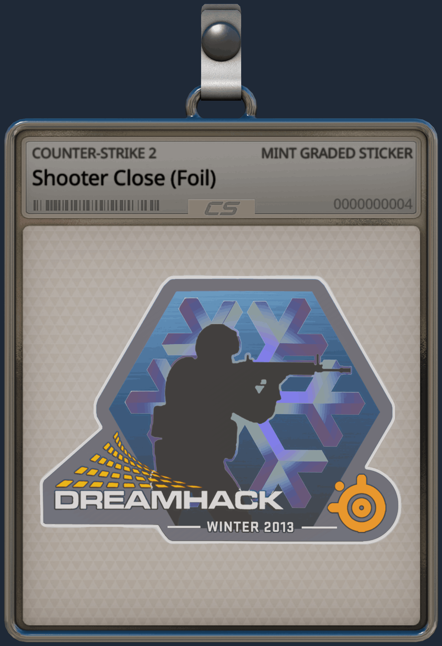 Sticker | Shooter Close (Foil) Image