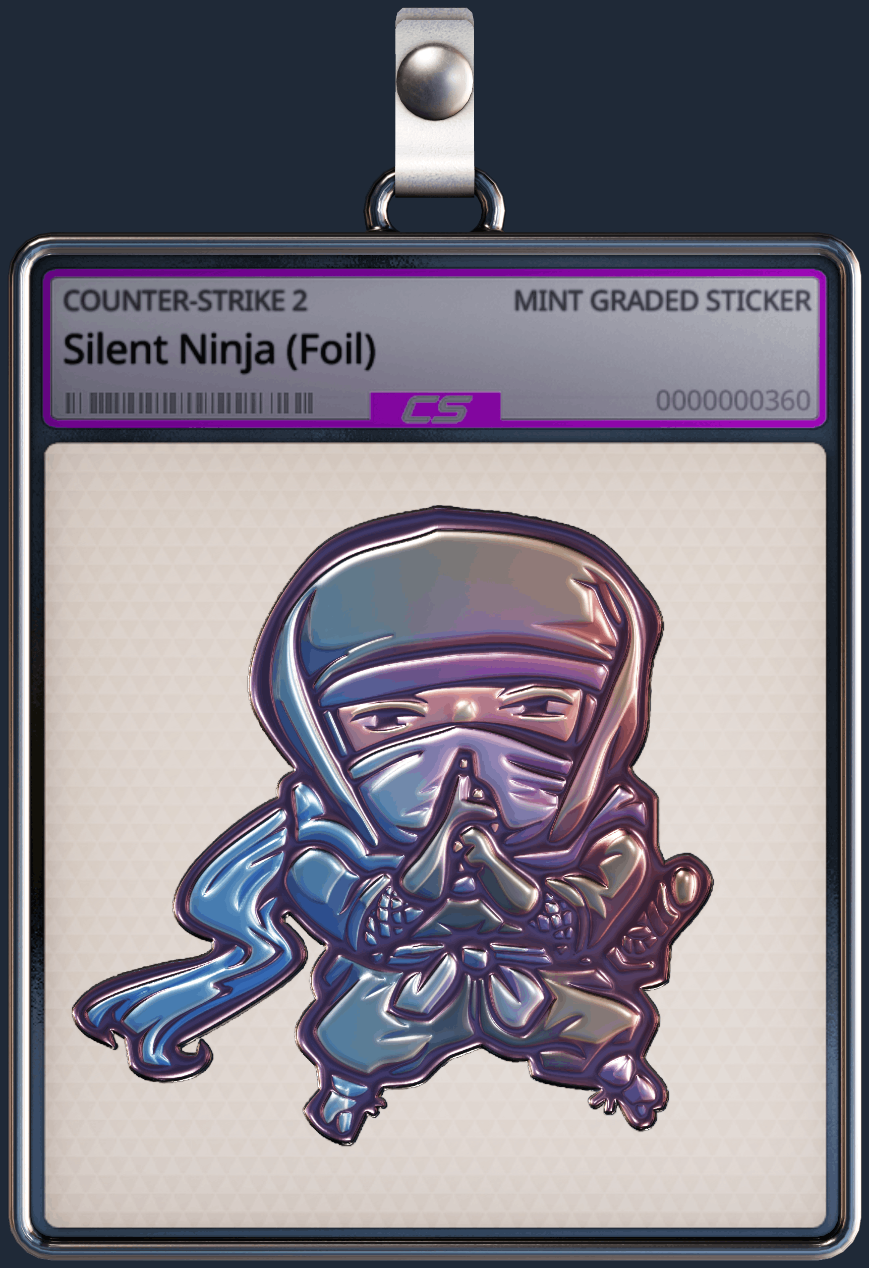 Sticker | Silent Ninja (Foil) Image