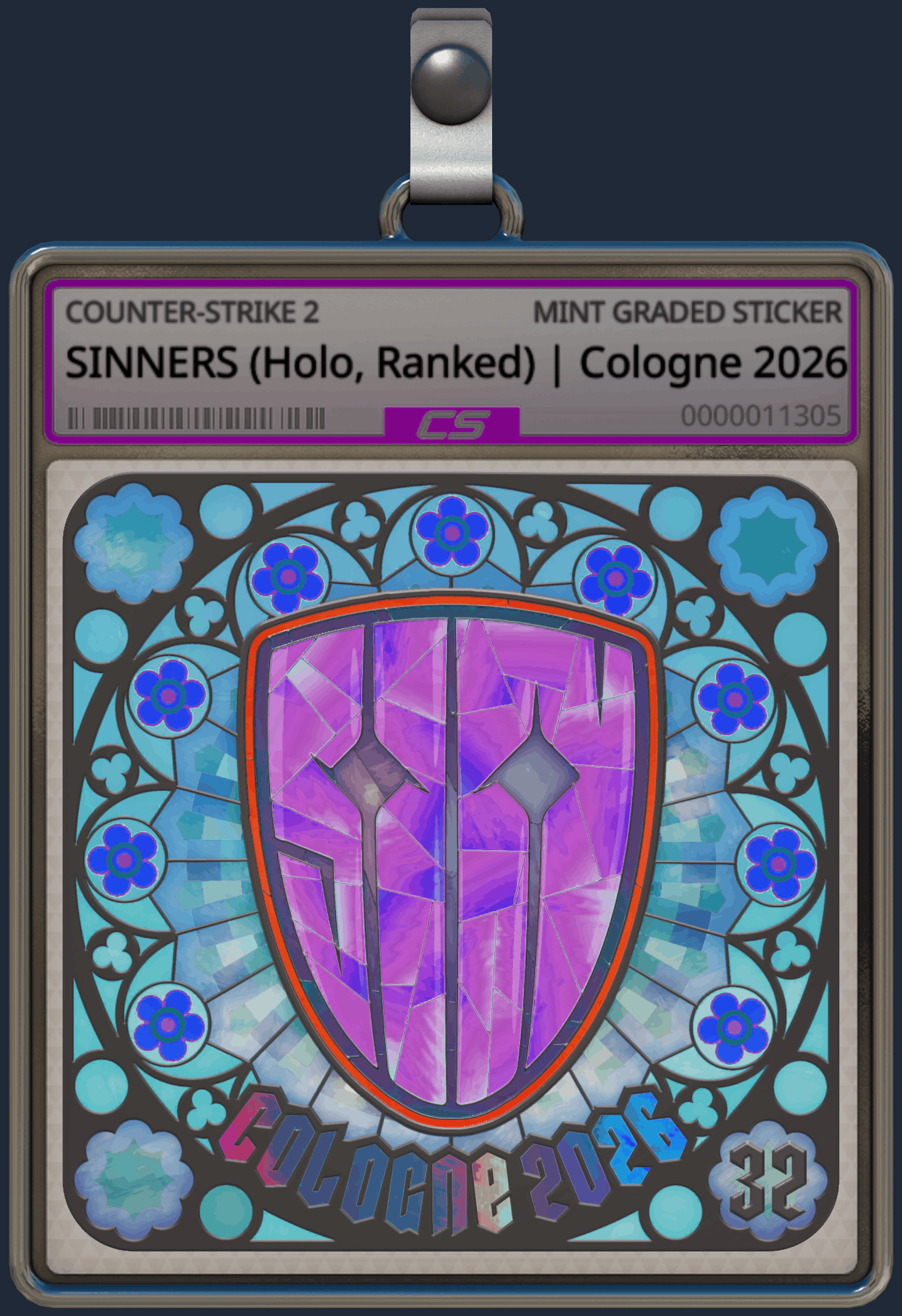Sticker | SINNERS (Holo, Ranked) | Cologne 2026 Image