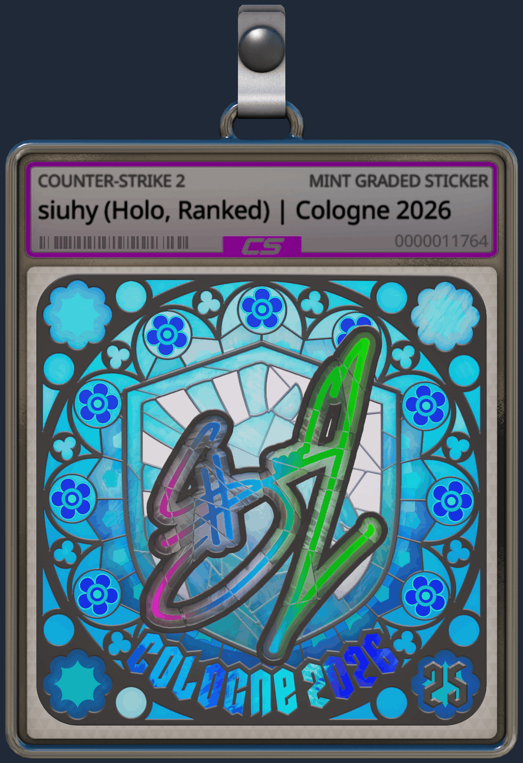Sticker | siuhy (Holo, Ranked) | Cologne 2026 Image