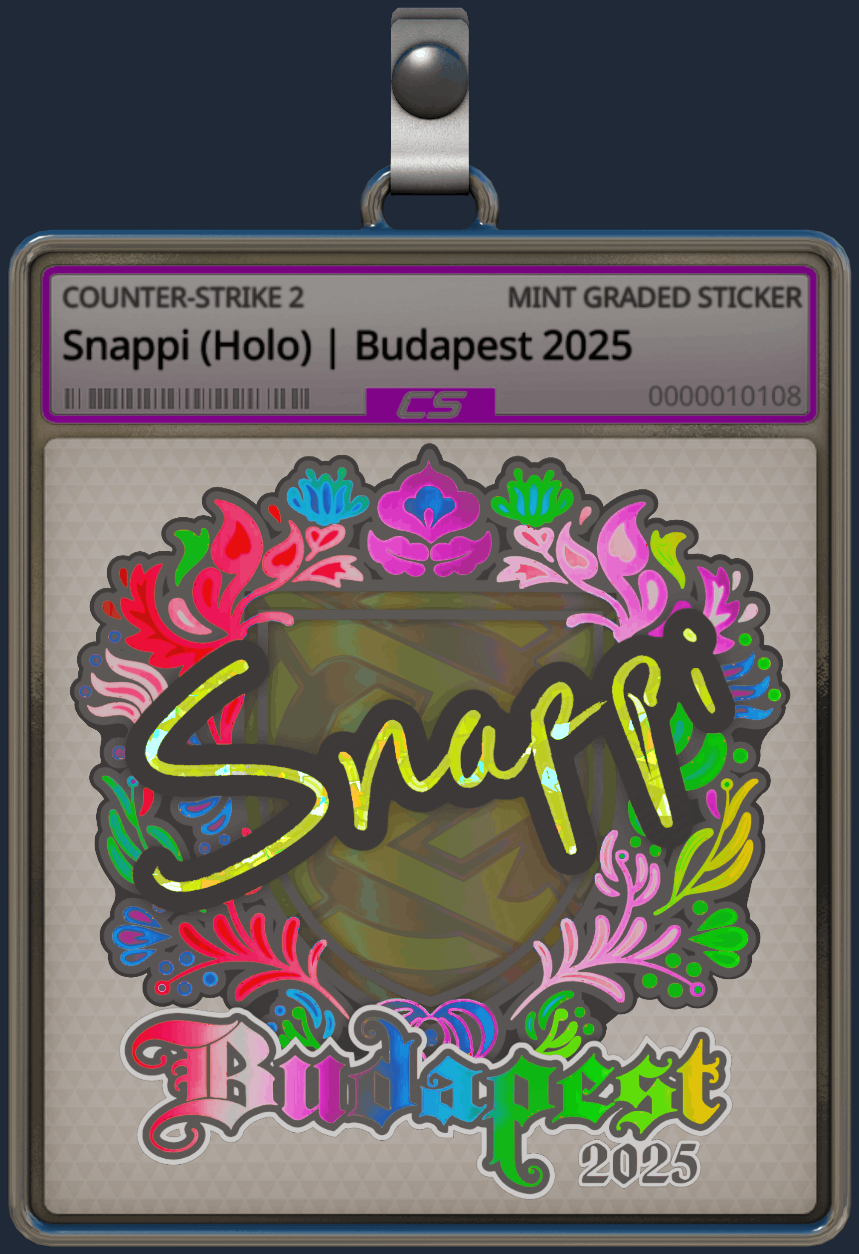 Sticker | Snappi (Holo) | Budapest 2025 Image