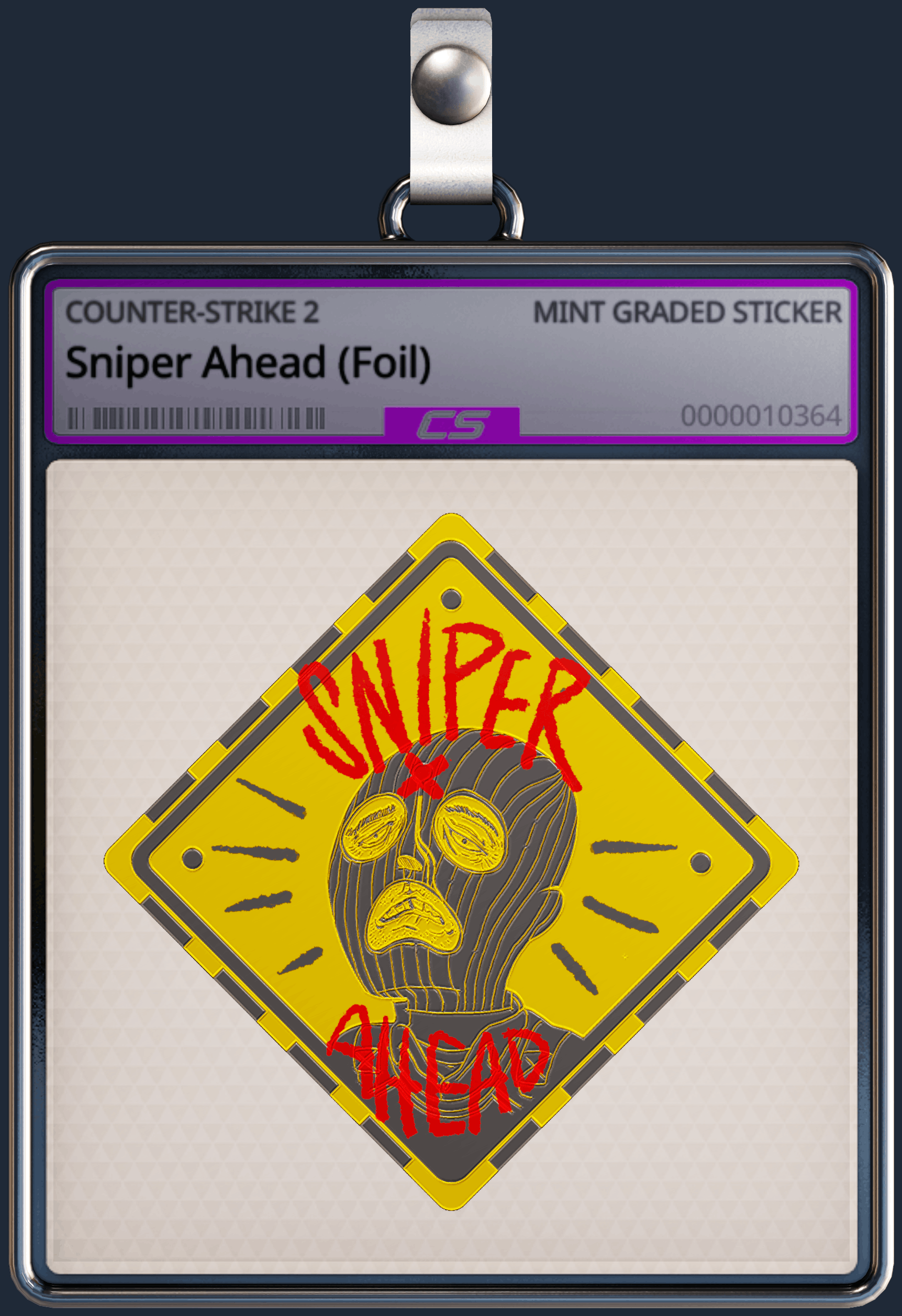Sticker | Sniper Ahead (Foil) Image