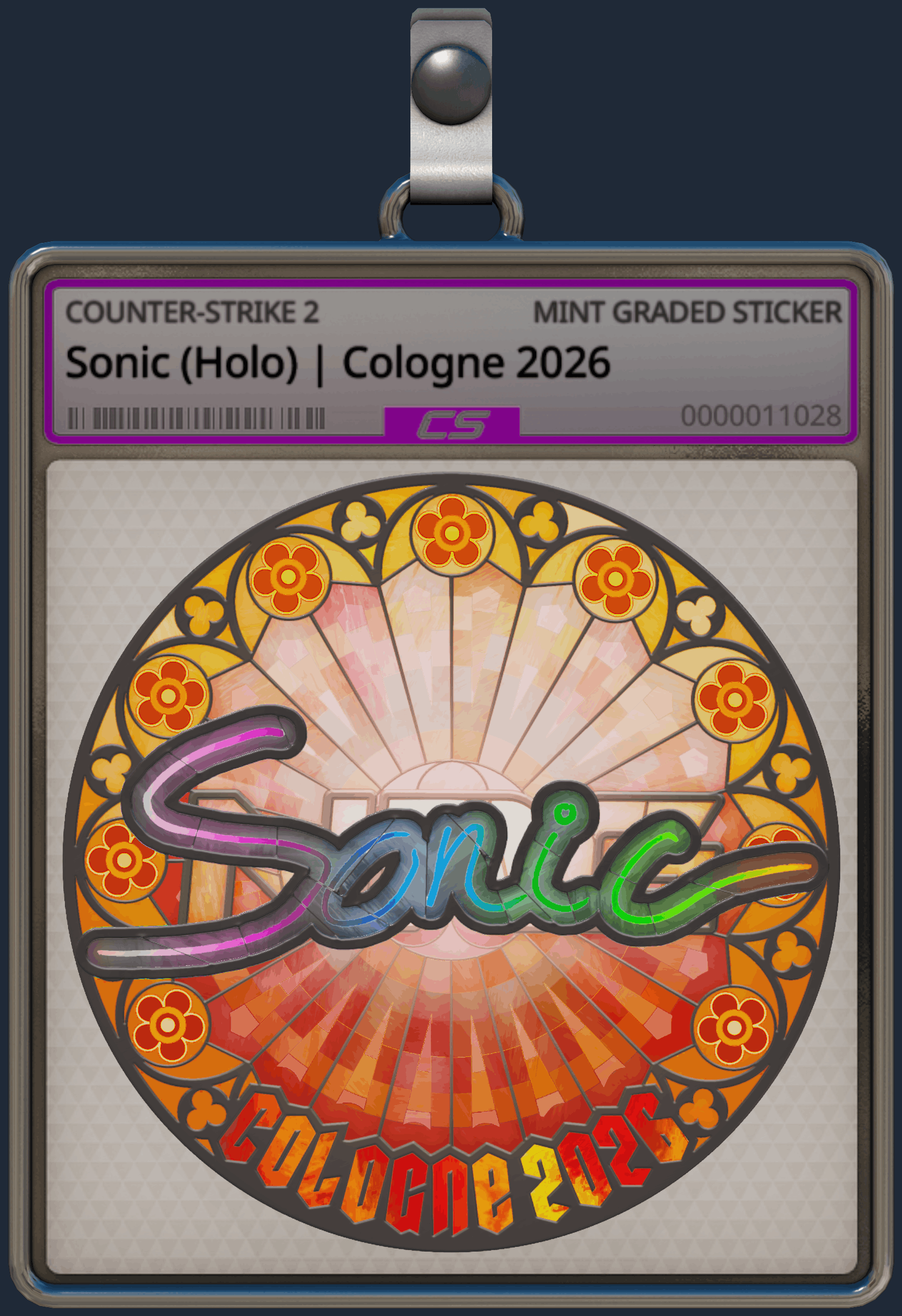 Sticker | Sonic (Holo) | Cologne 2026 Image