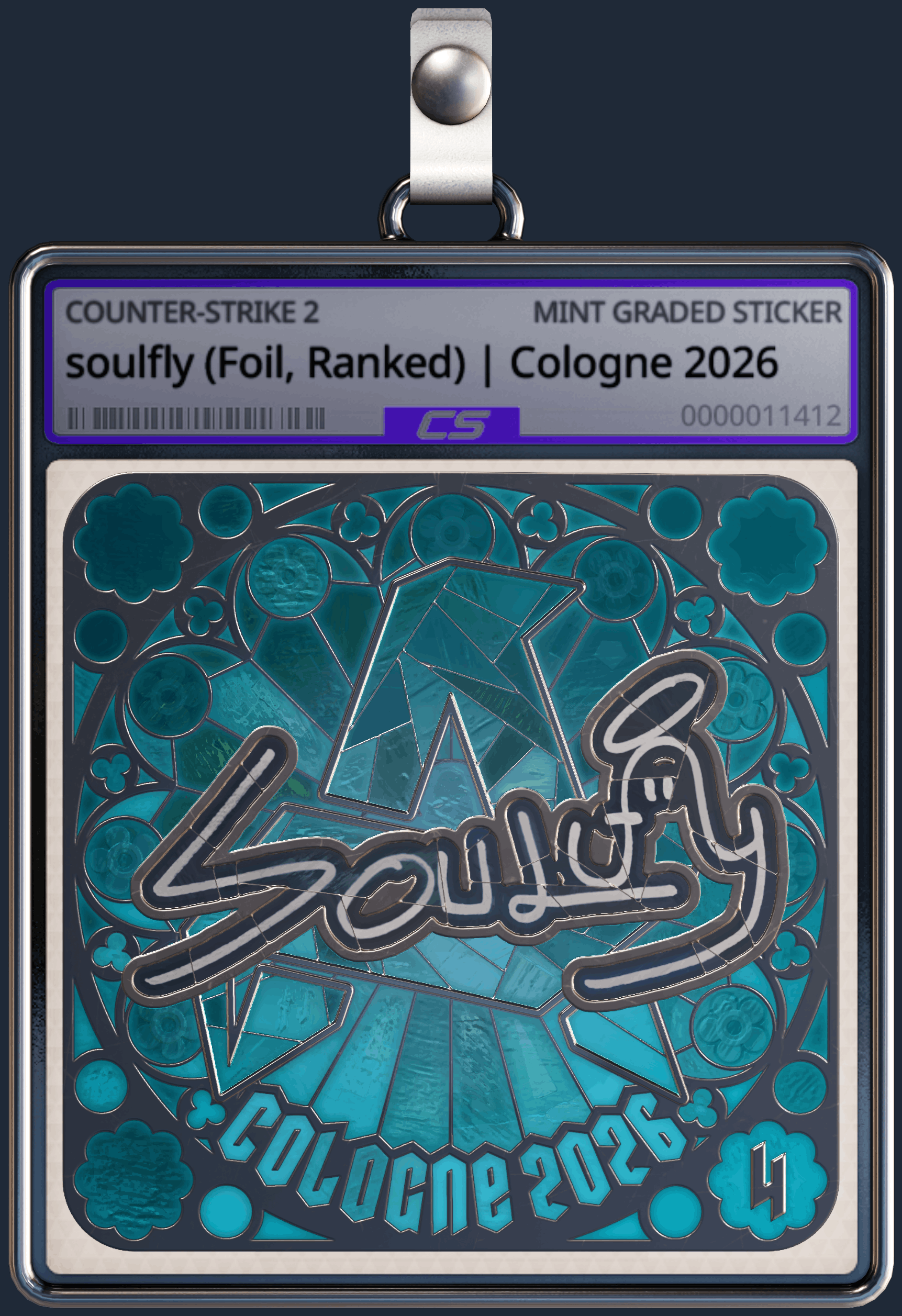 Sticker | soulfly (Foil, Ranked) | Cologne 2026 Image
