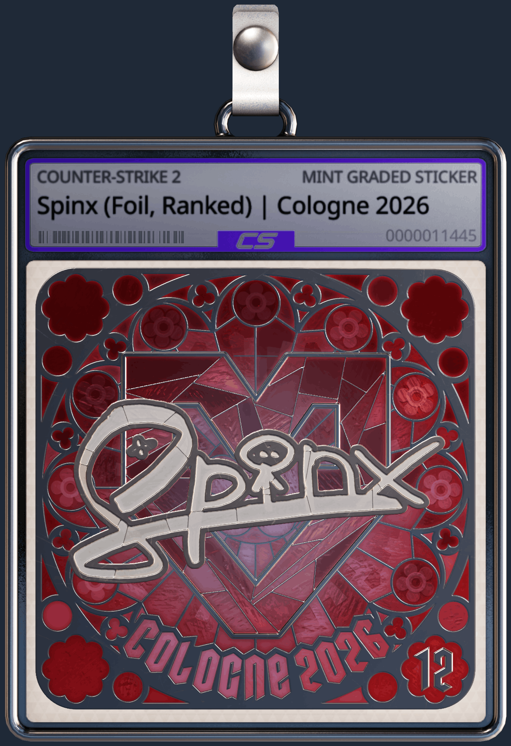Sticker | Spinx (Foil, Ranked) | Cologne 2026 Image