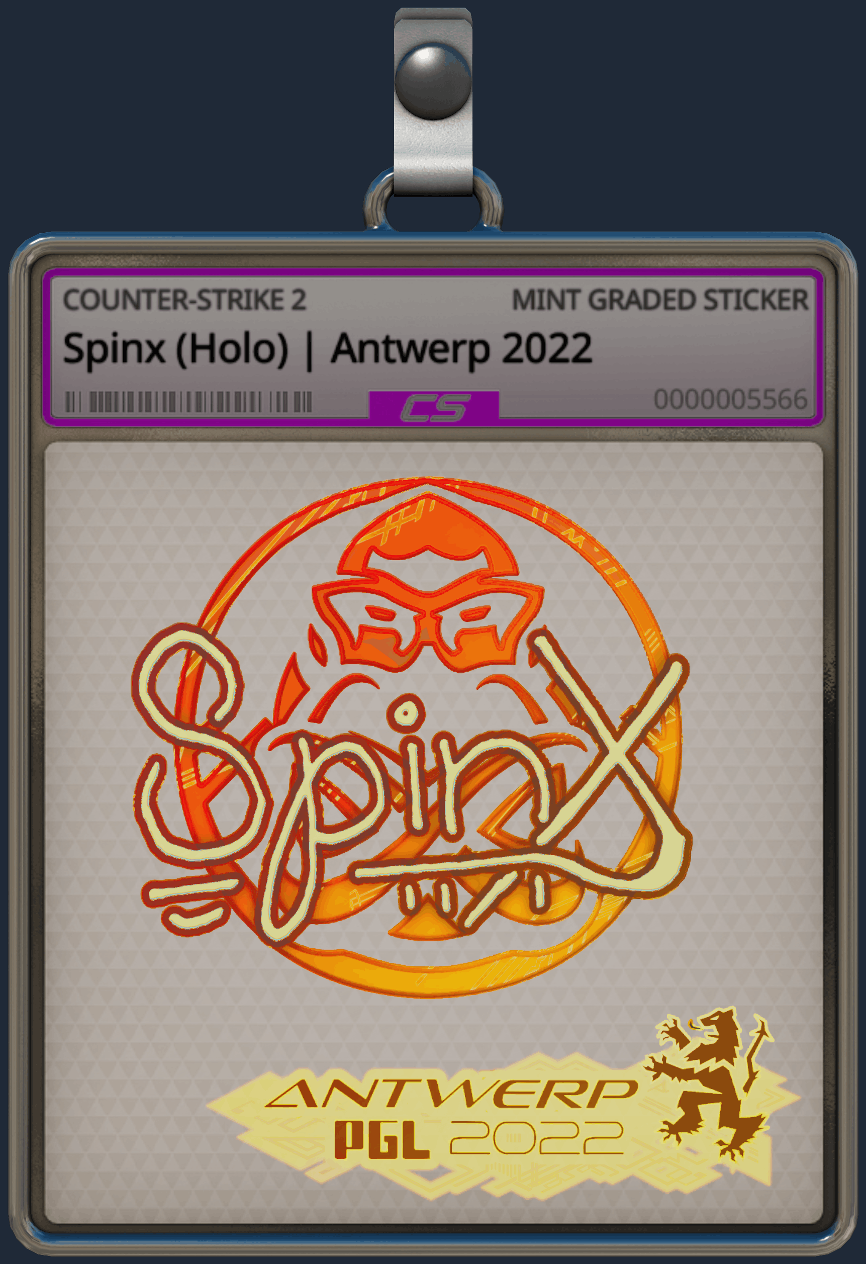 Sticker | Spinx (Holo) | Antwerp 2022 Image
