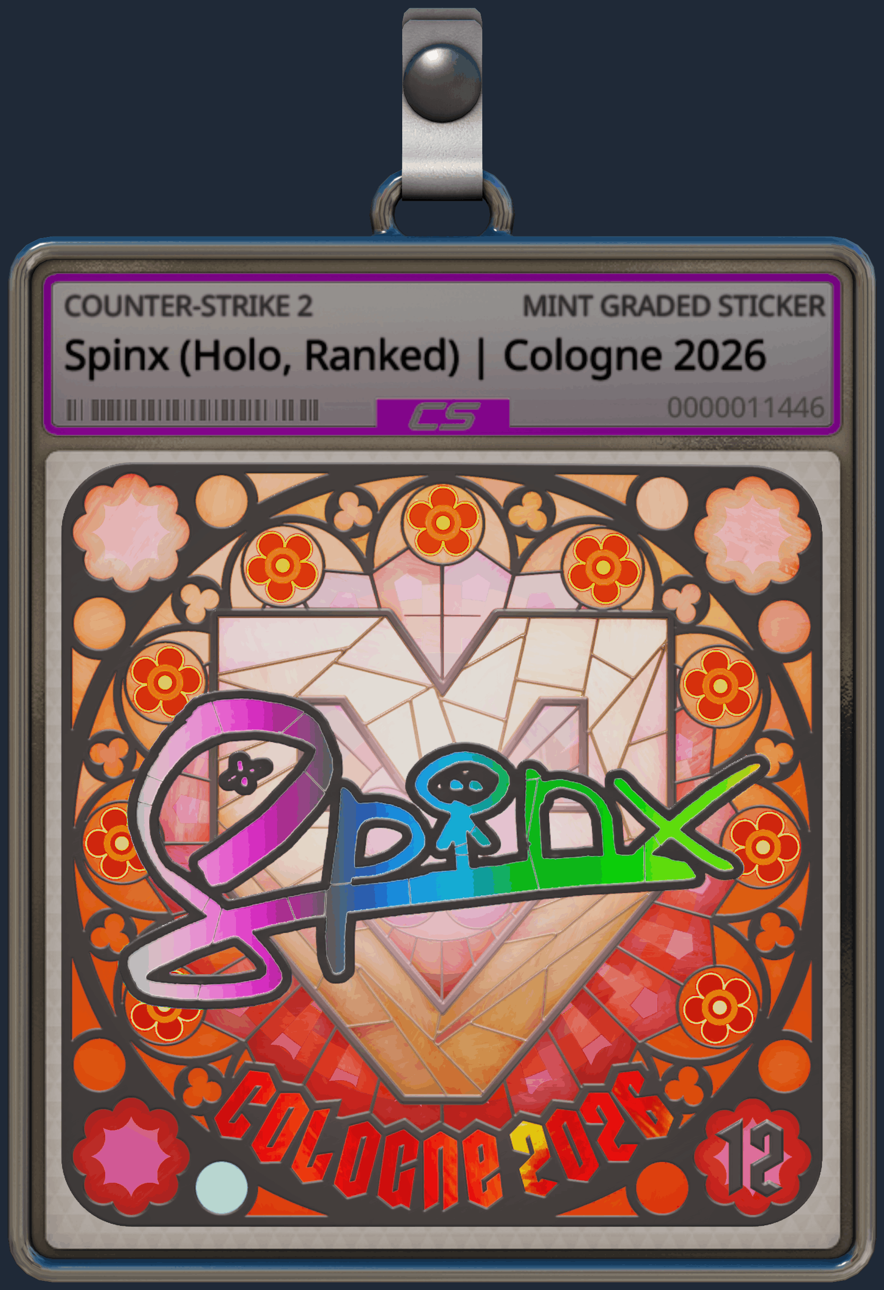Sticker | Spinx (Holo, Ranked) | Cologne 2026 Image