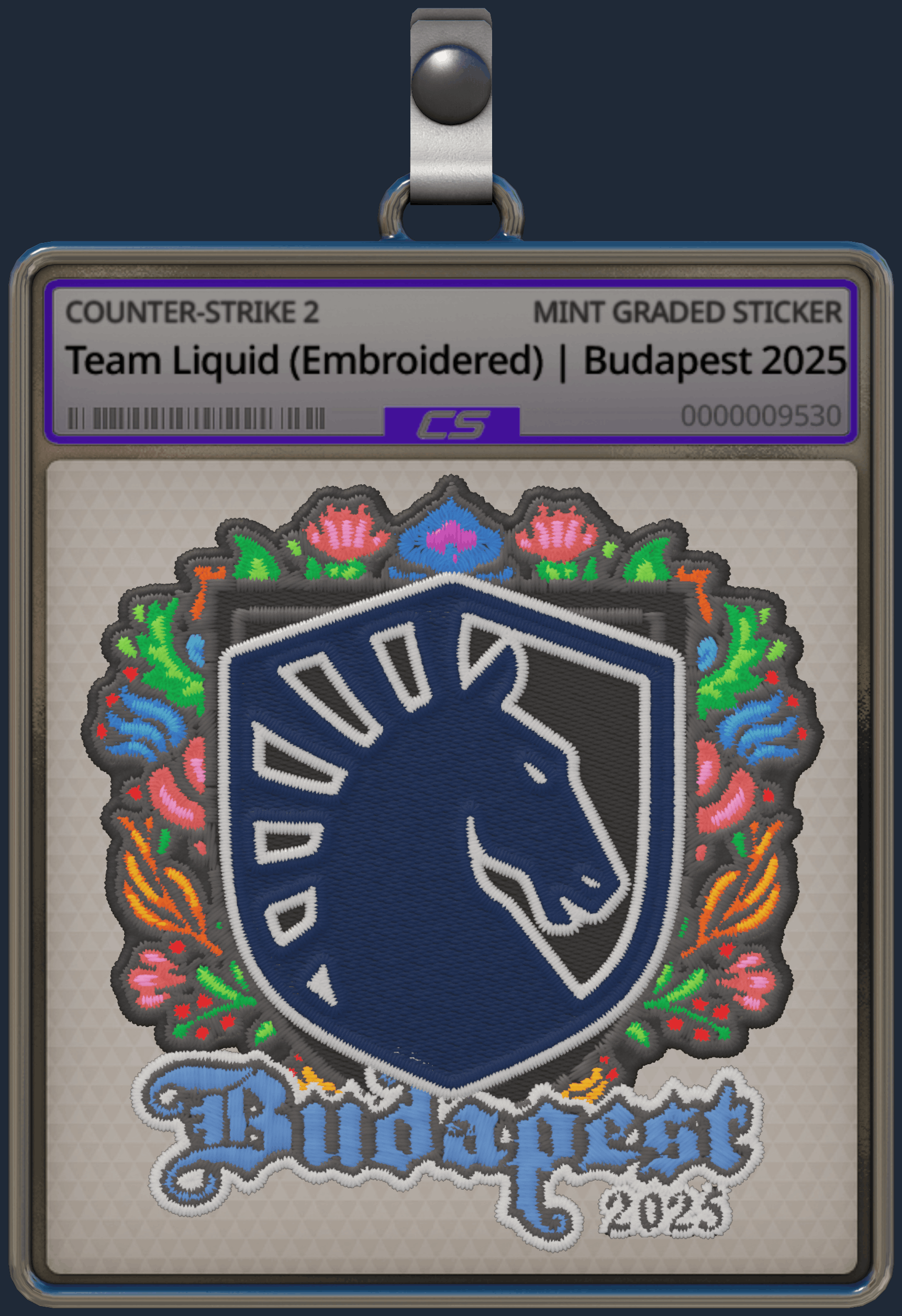 Sticker | Team Liquid (Embroidered) | Budapest 2025 Image