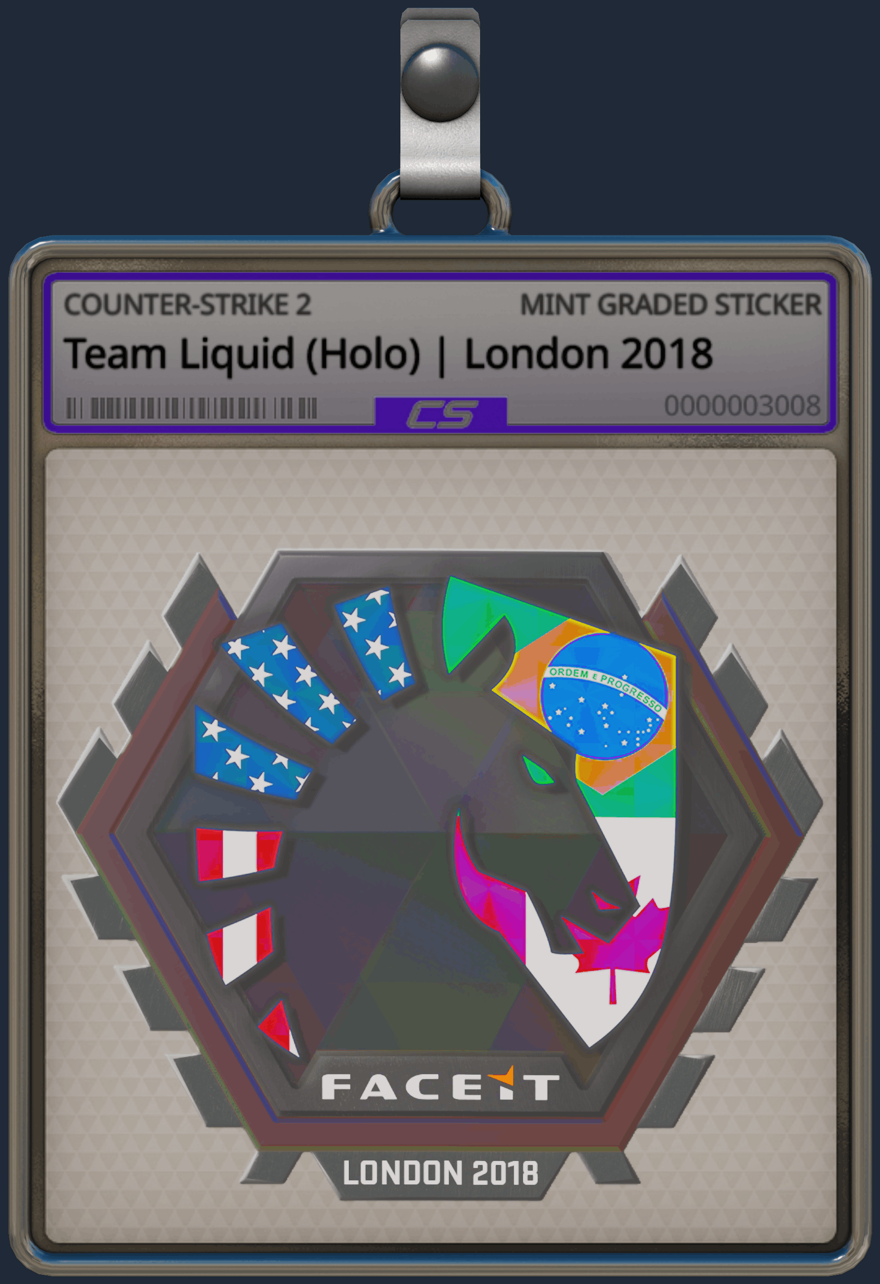 Sticker | Team Liquid (Holo) | London 2018 Image