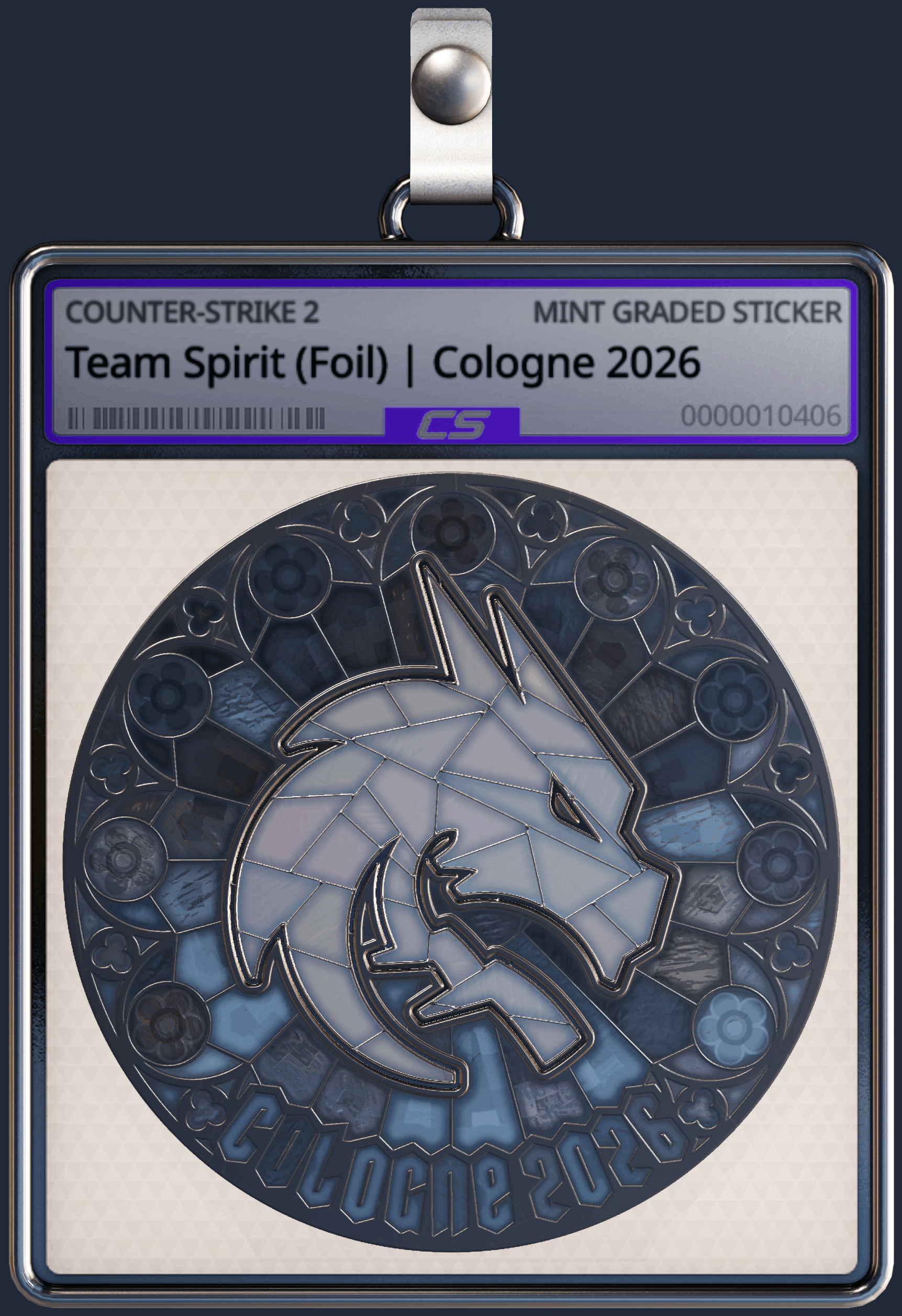 Sticker | Team Spirit (Foil) | Cologne 2026 Image
