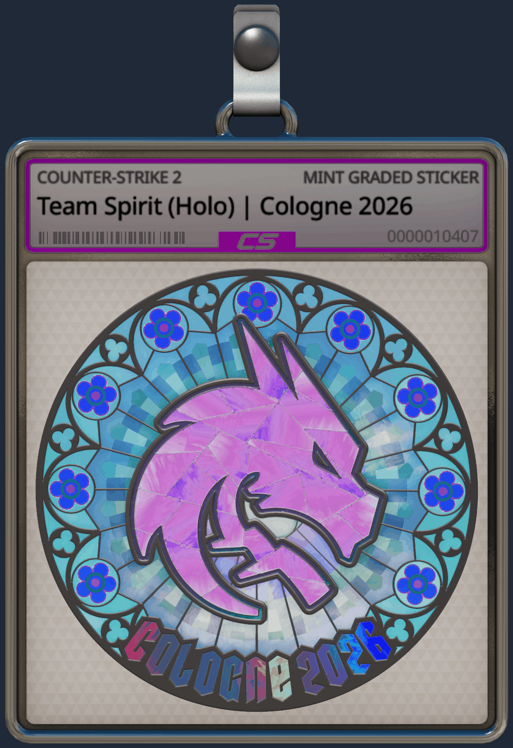 Sticker | Team Spirit (Holo) | Cologne 2026 Image