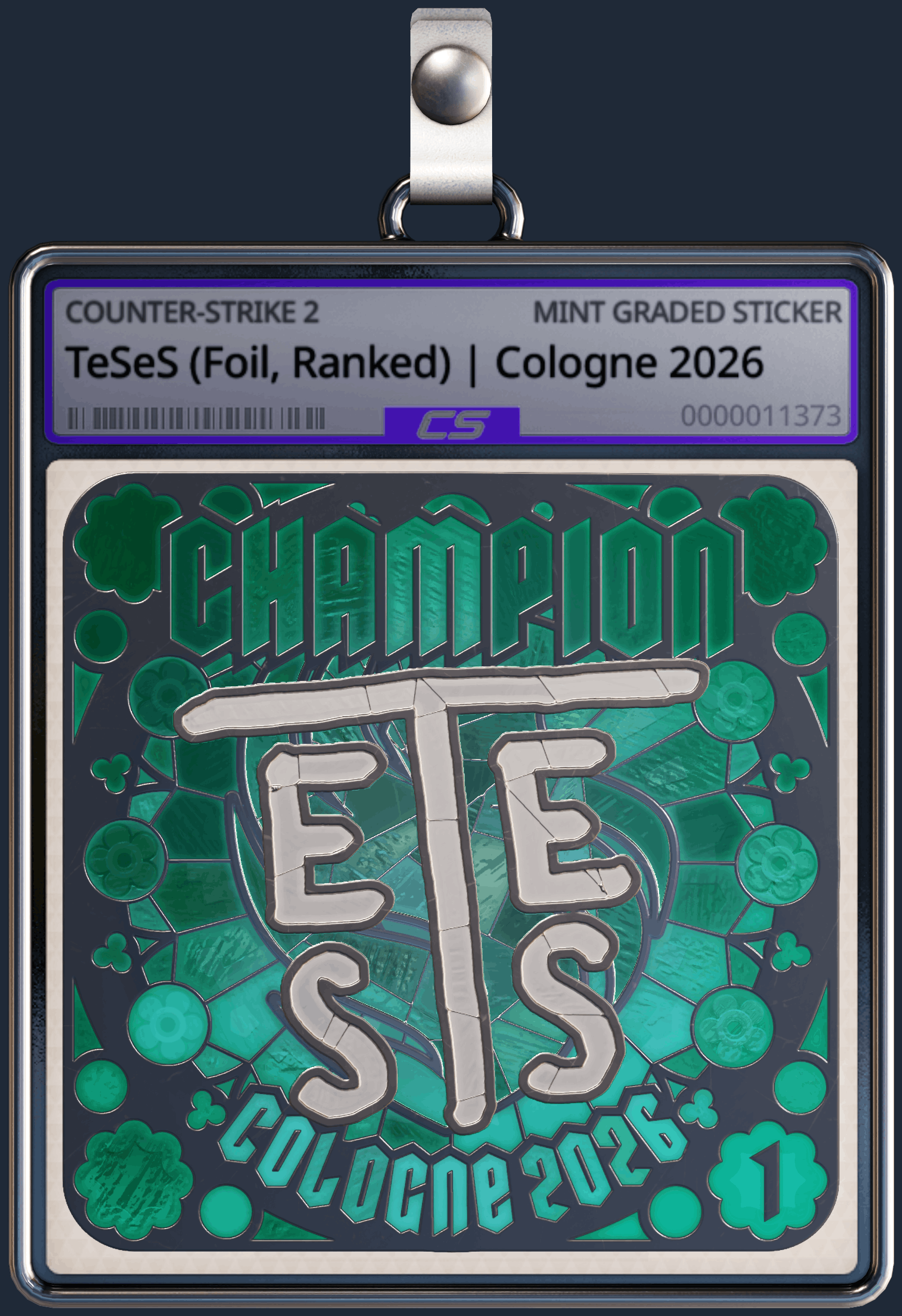 Sticker | TeSeS (Foil, Ranked) | Cologne 2026 Image