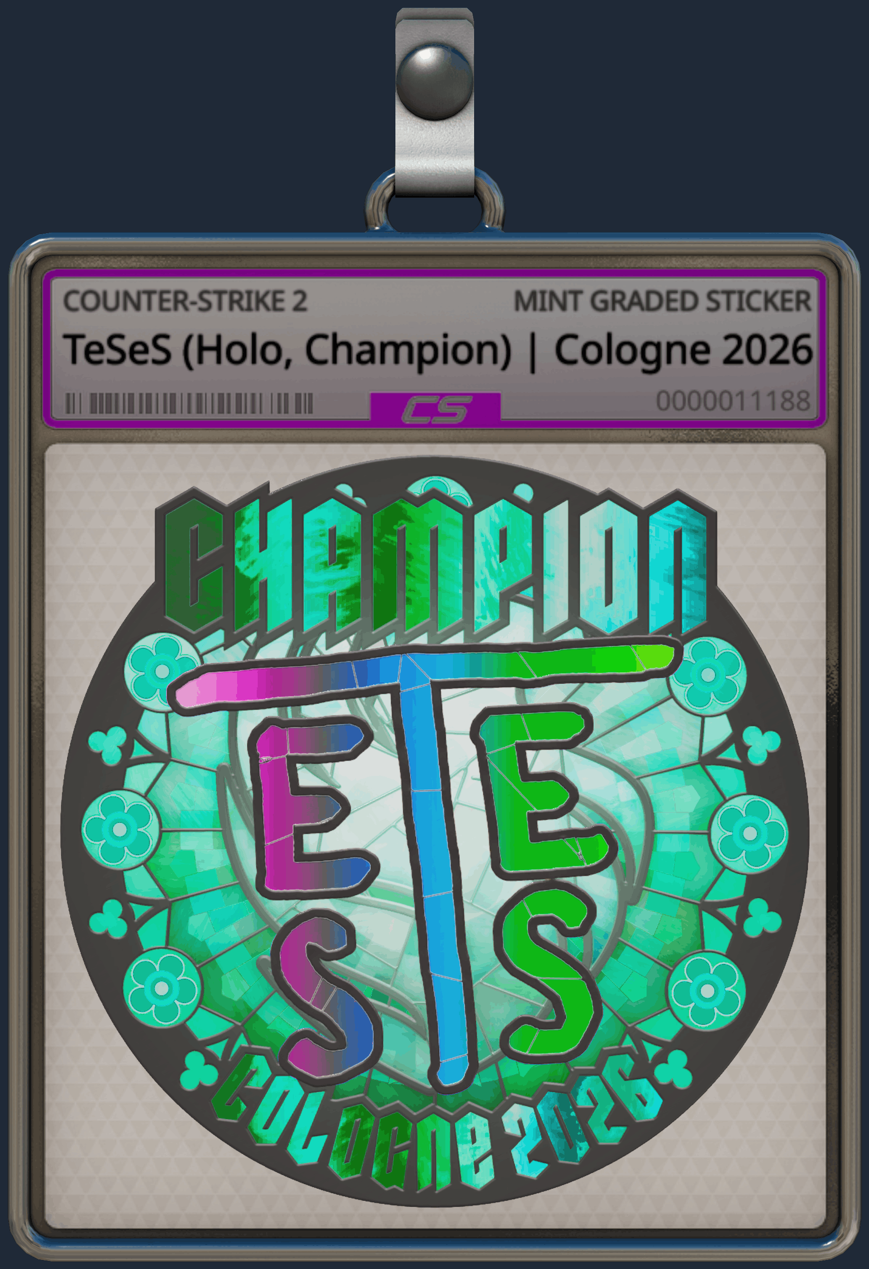 Sticker | TeSeS (Holo, Champion) | Cologne 2026 Image