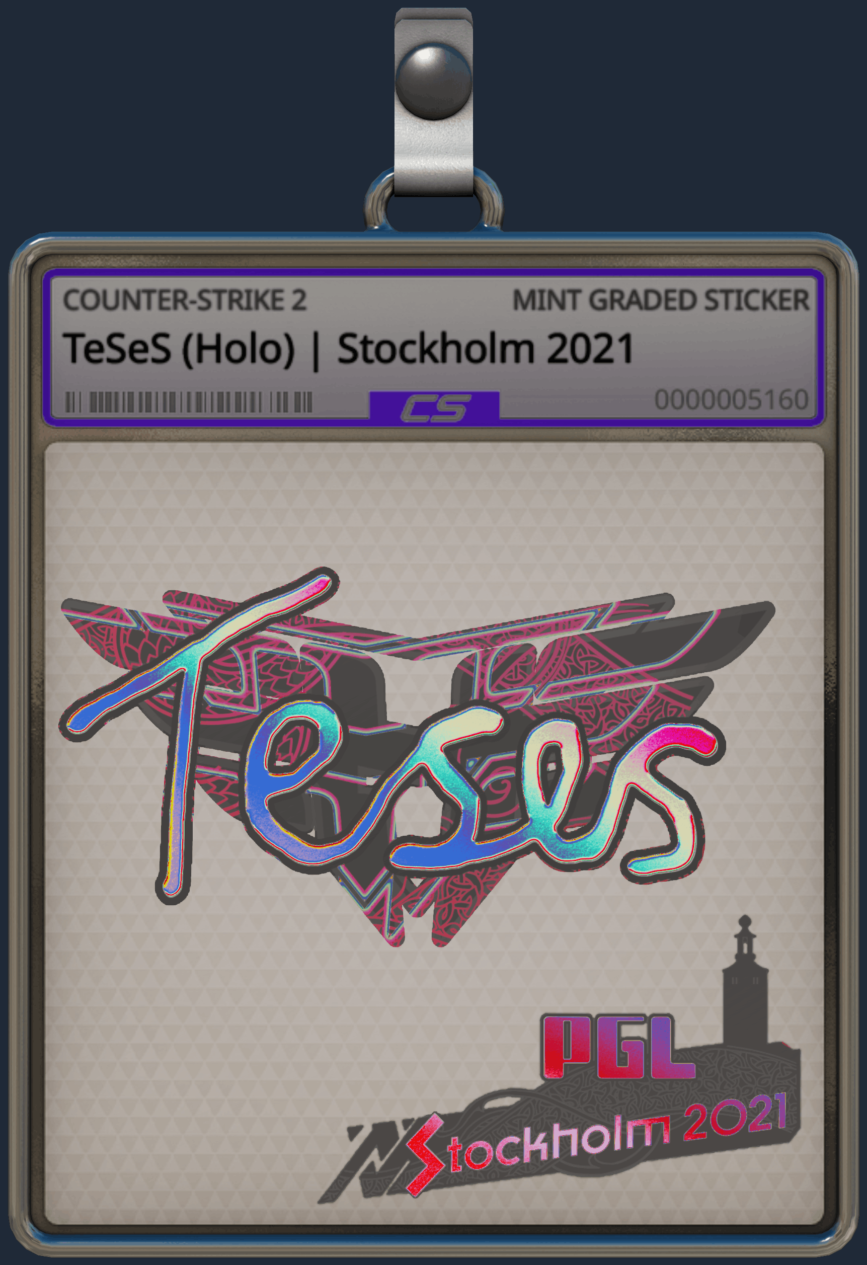 Sticker | TeSeS (Holo) | Stockholm 2021 Image