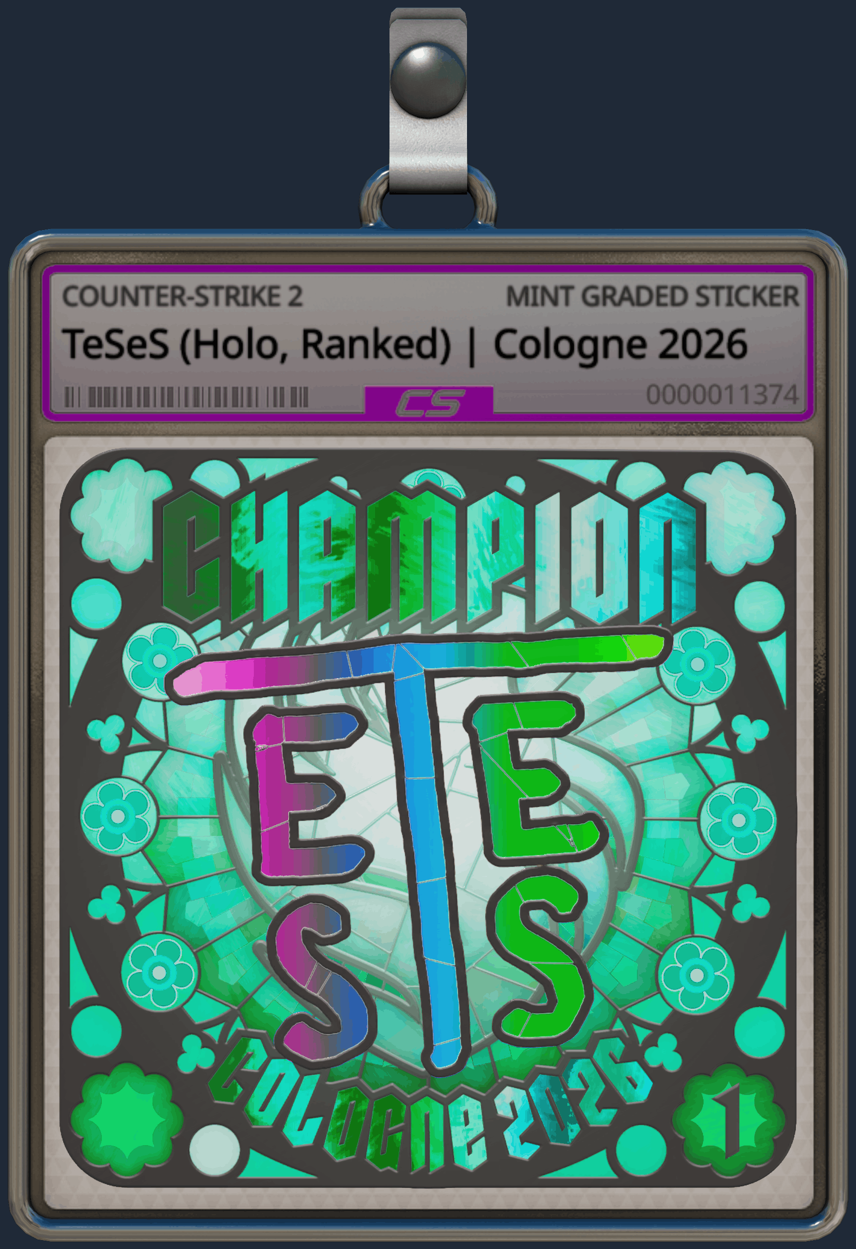 Sticker | TeSeS (Holo, Ranked) | Cologne 2026 Image