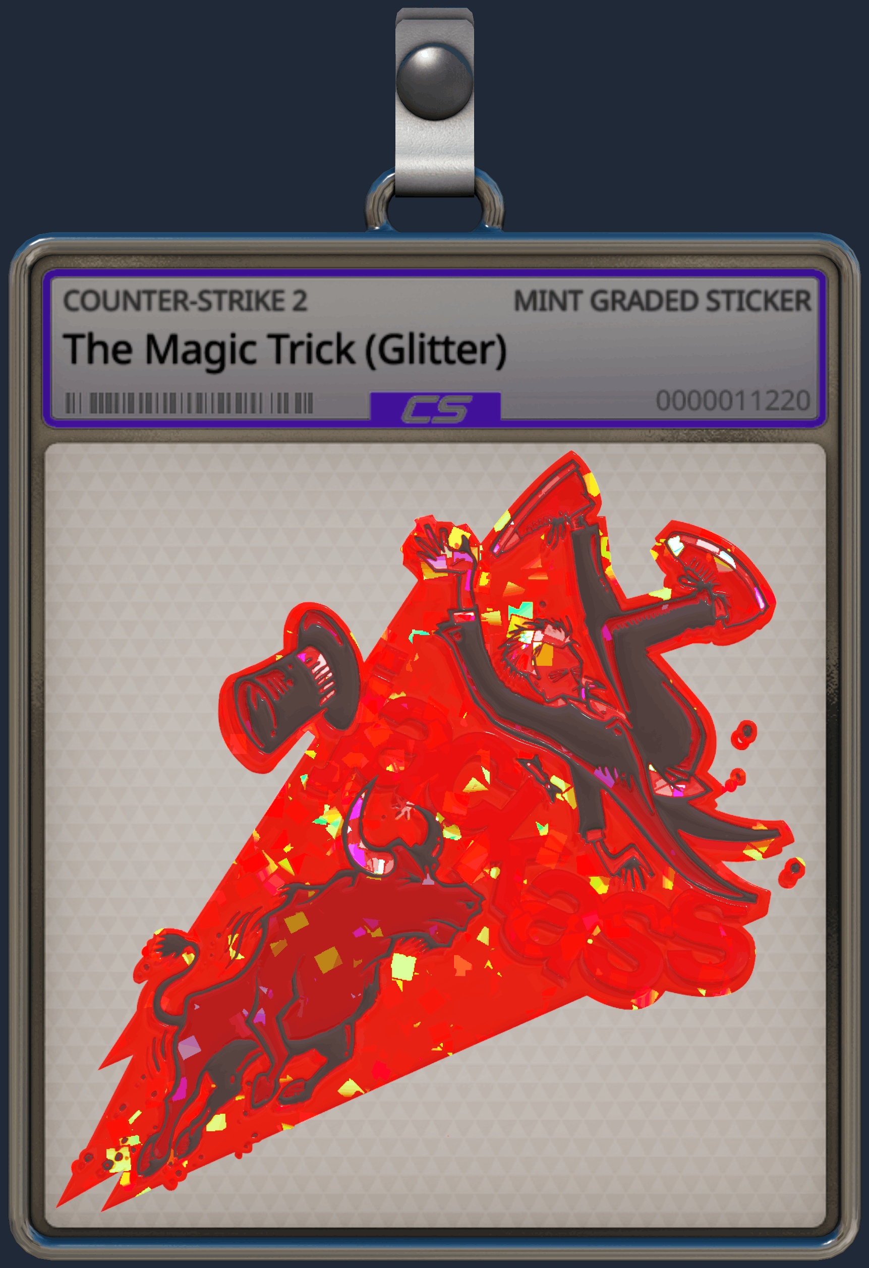 Sticker | The Magic Trick (Glitter) Image