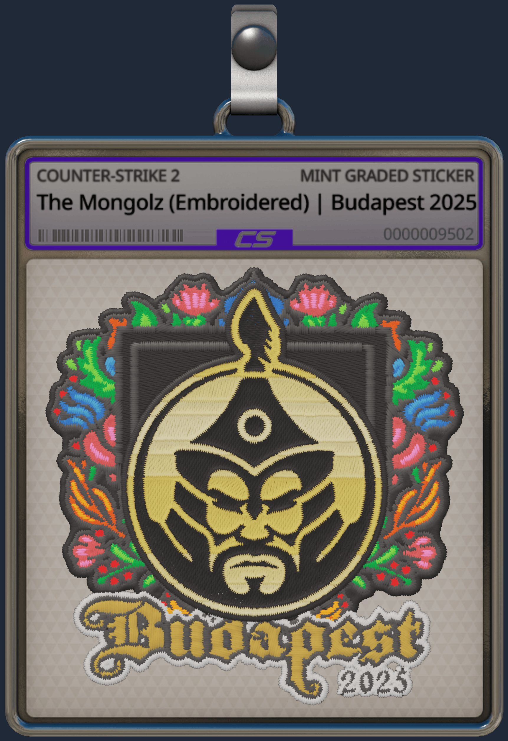 Sticker | The Mongolz (Embroidered) | Budapest 2025 Image