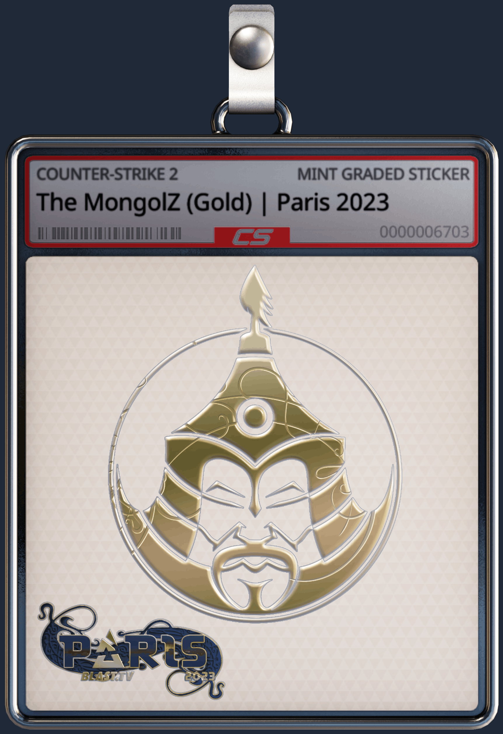 Sticker | The MongolZ (Gold) | Paris 2023 Image