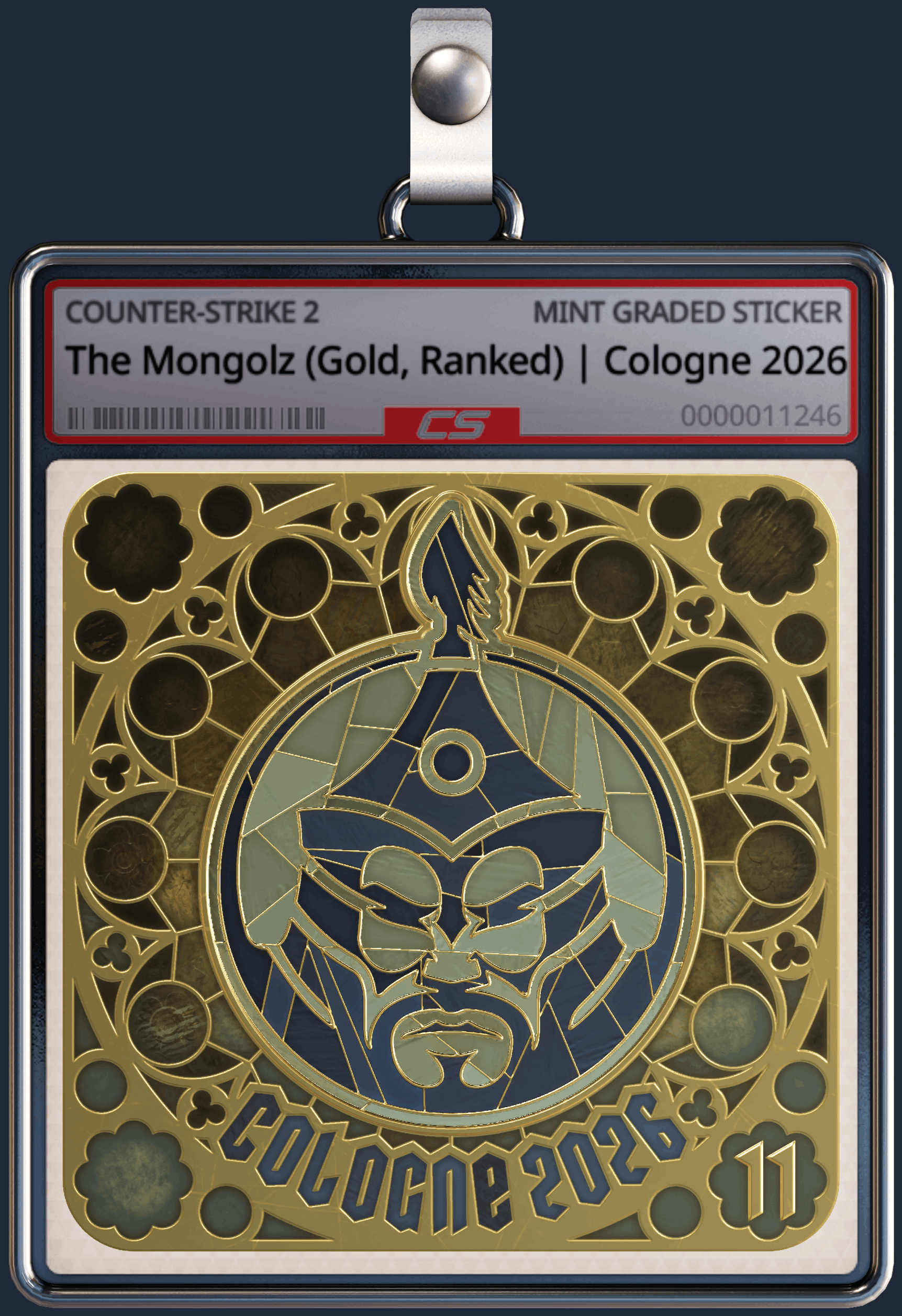 Sticker | The Mongolz (Gold, Ranked) | Cologne 2026 Image