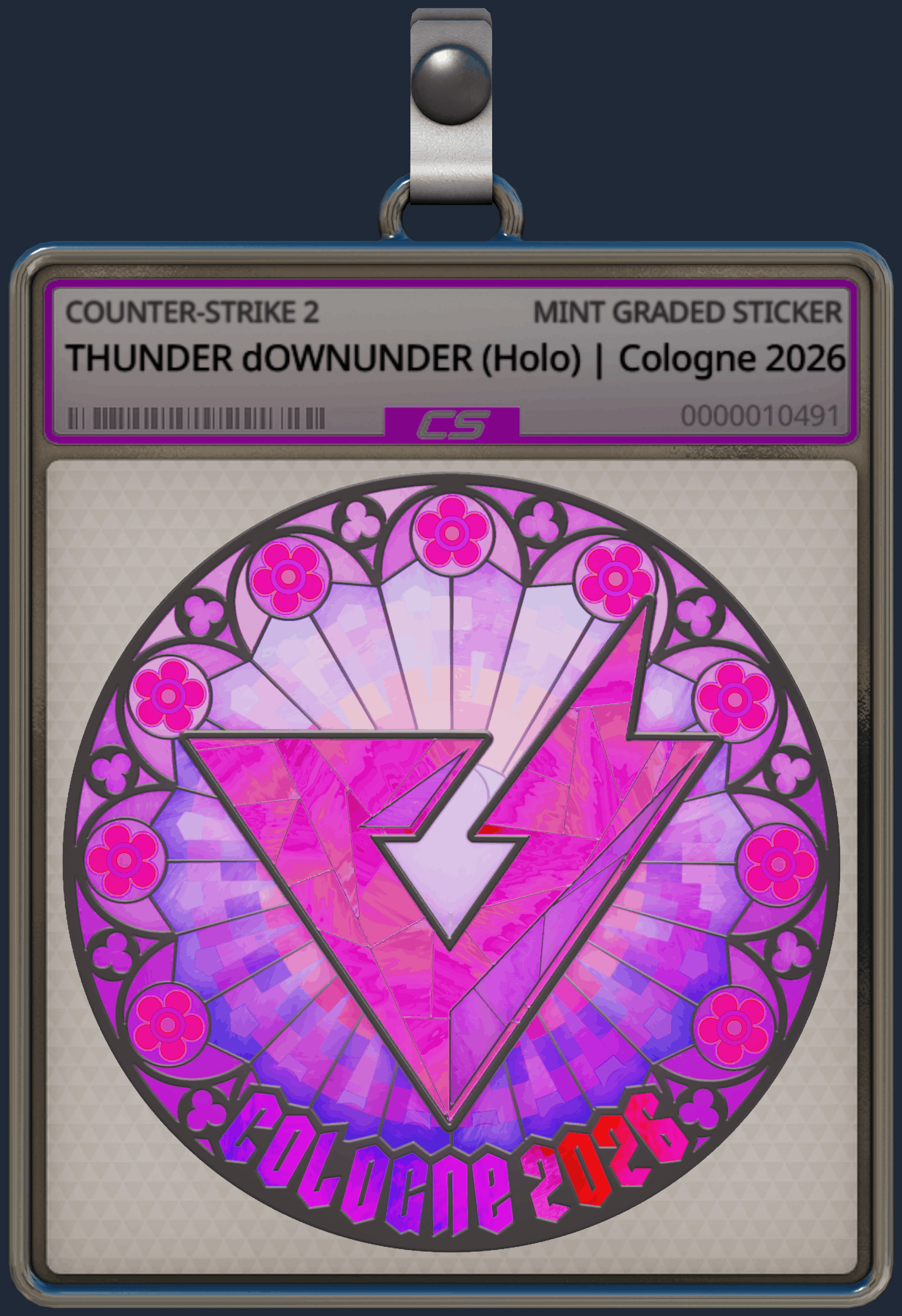 Sticker | THUNDER dOWNUNDER (Holo) | Cologne 2026 Image