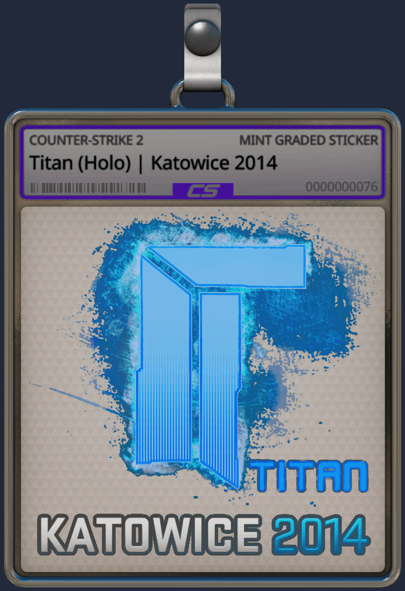 Sticker | Titan (Holo) | Katowice 2014 Image