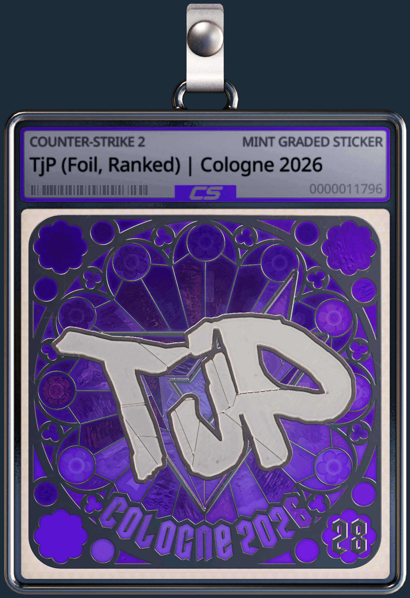 Sticker | TjP (Foil, Ranked) | Cologne 2026 Image