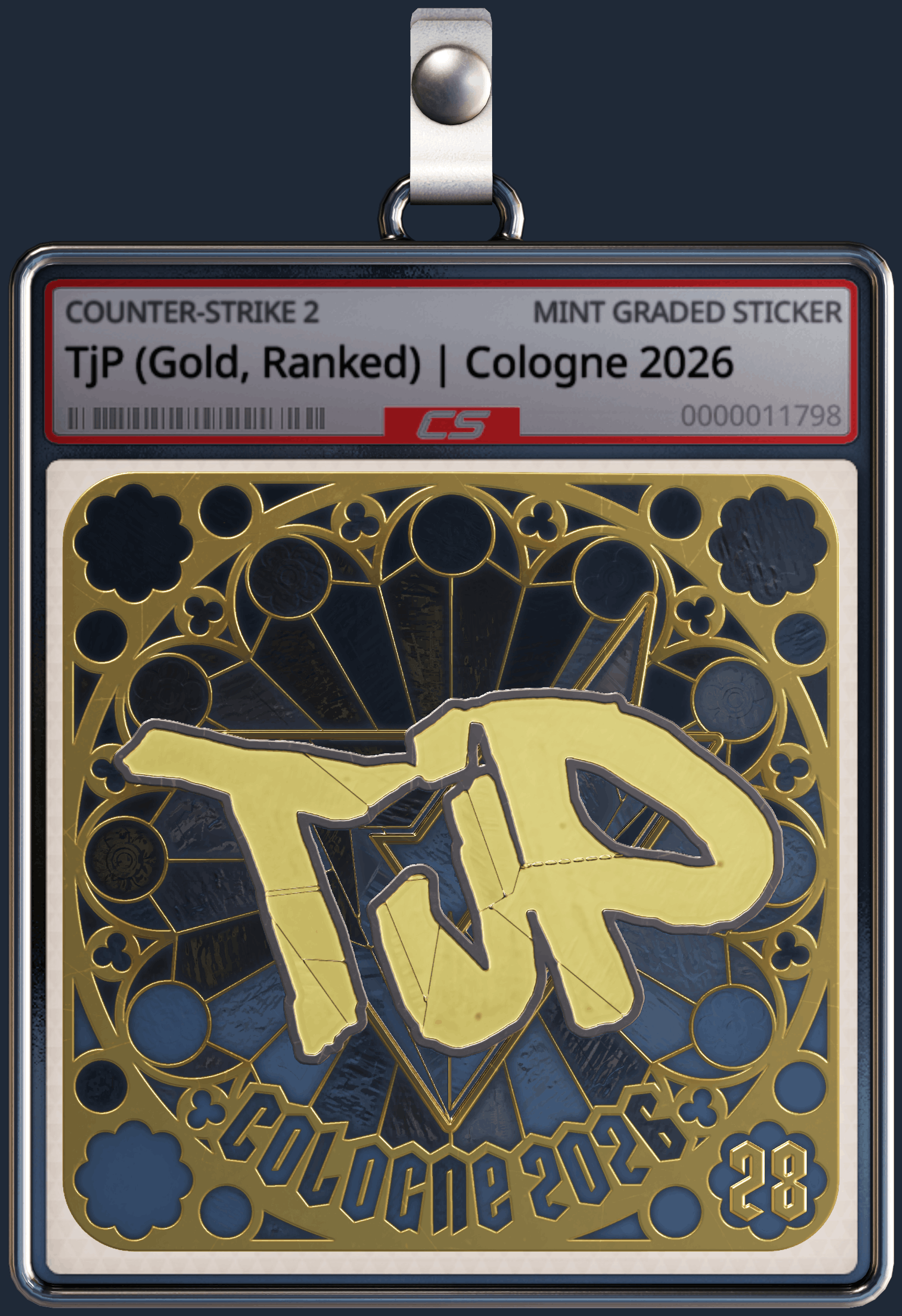 Sticker | TjP (Gold, Ranked) | Cologne 2026 Image