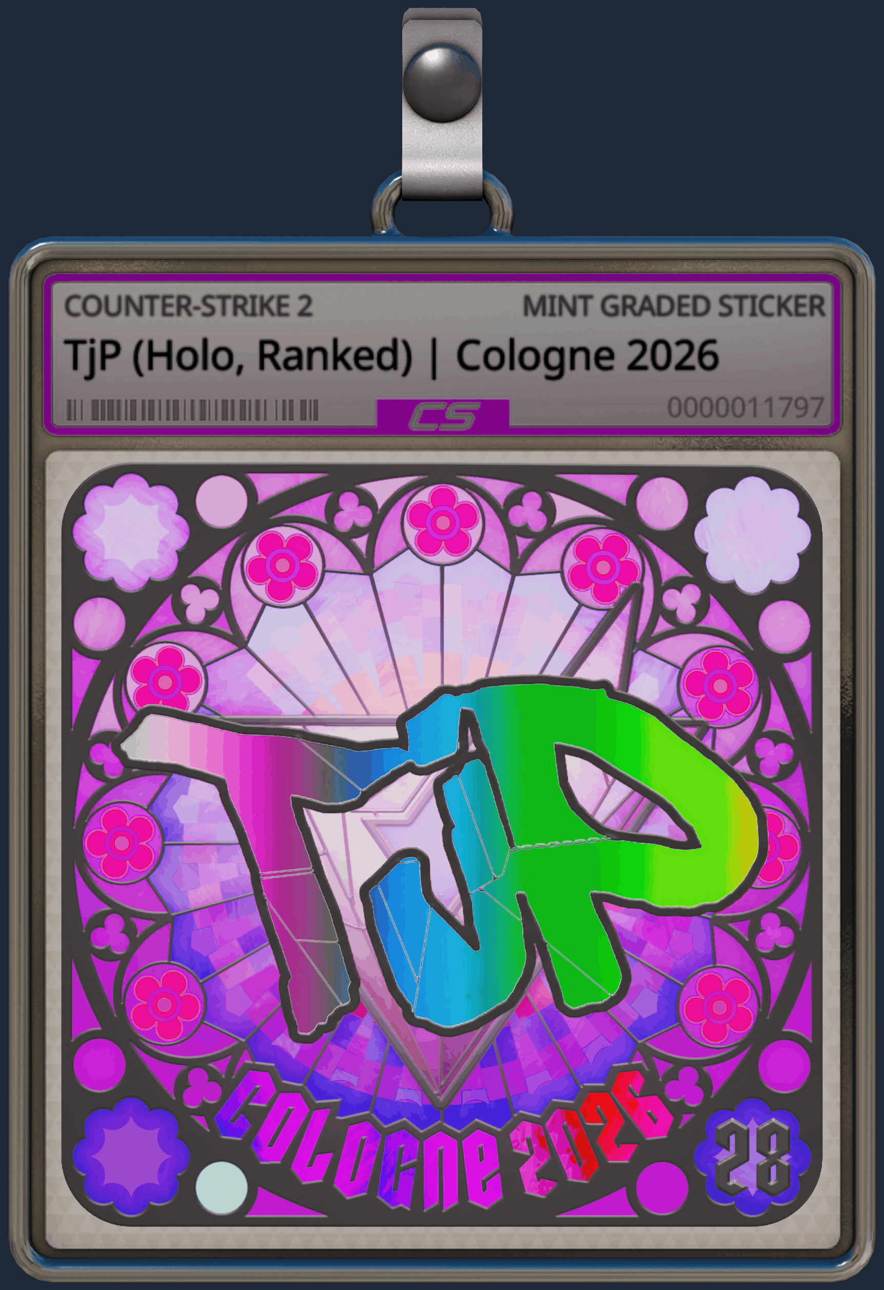 Sticker | TjP (Holo, Ranked) | Cologne 2026 Image