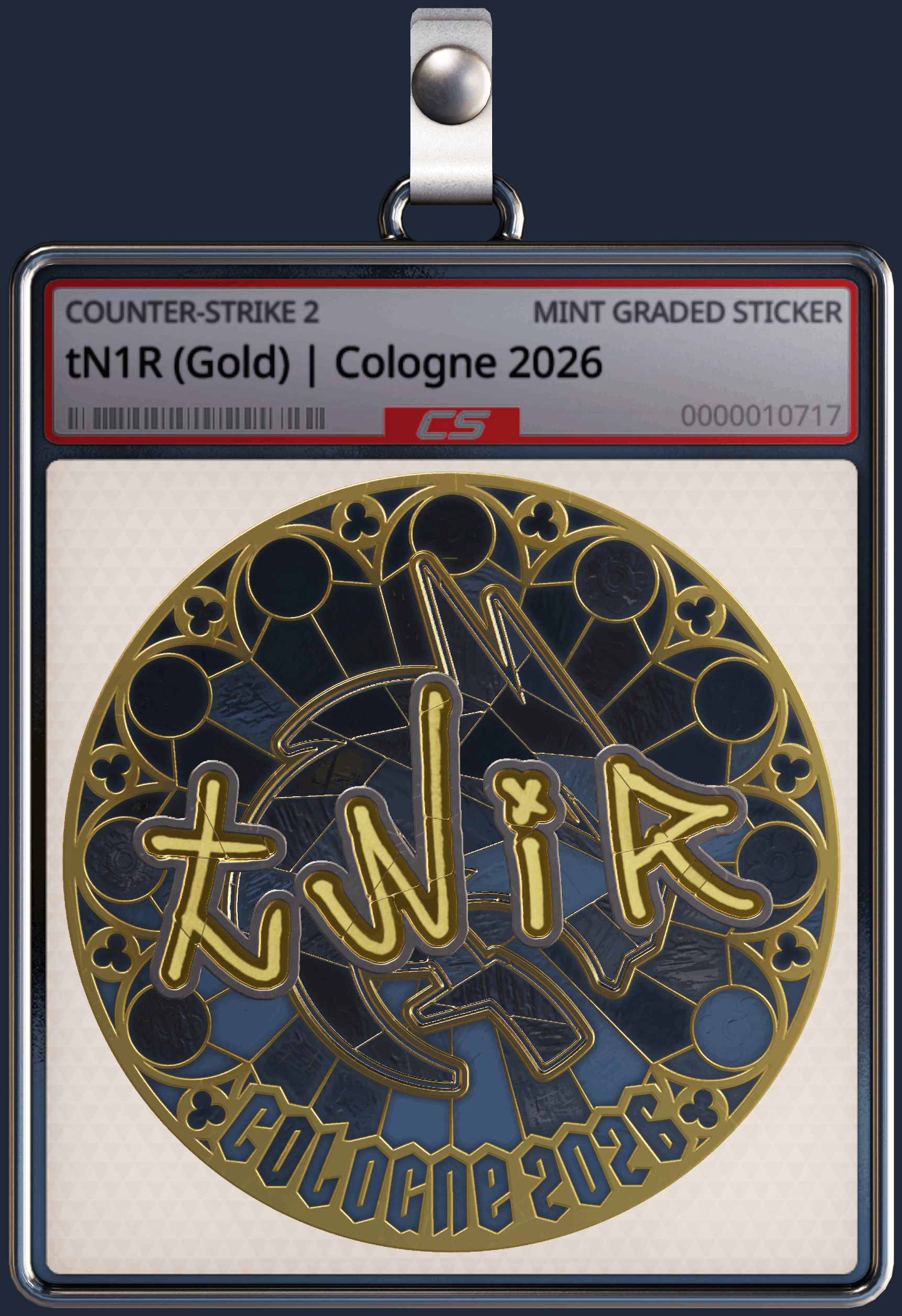 Sticker | tN1R (Gold) | Cologne 2026 Image
