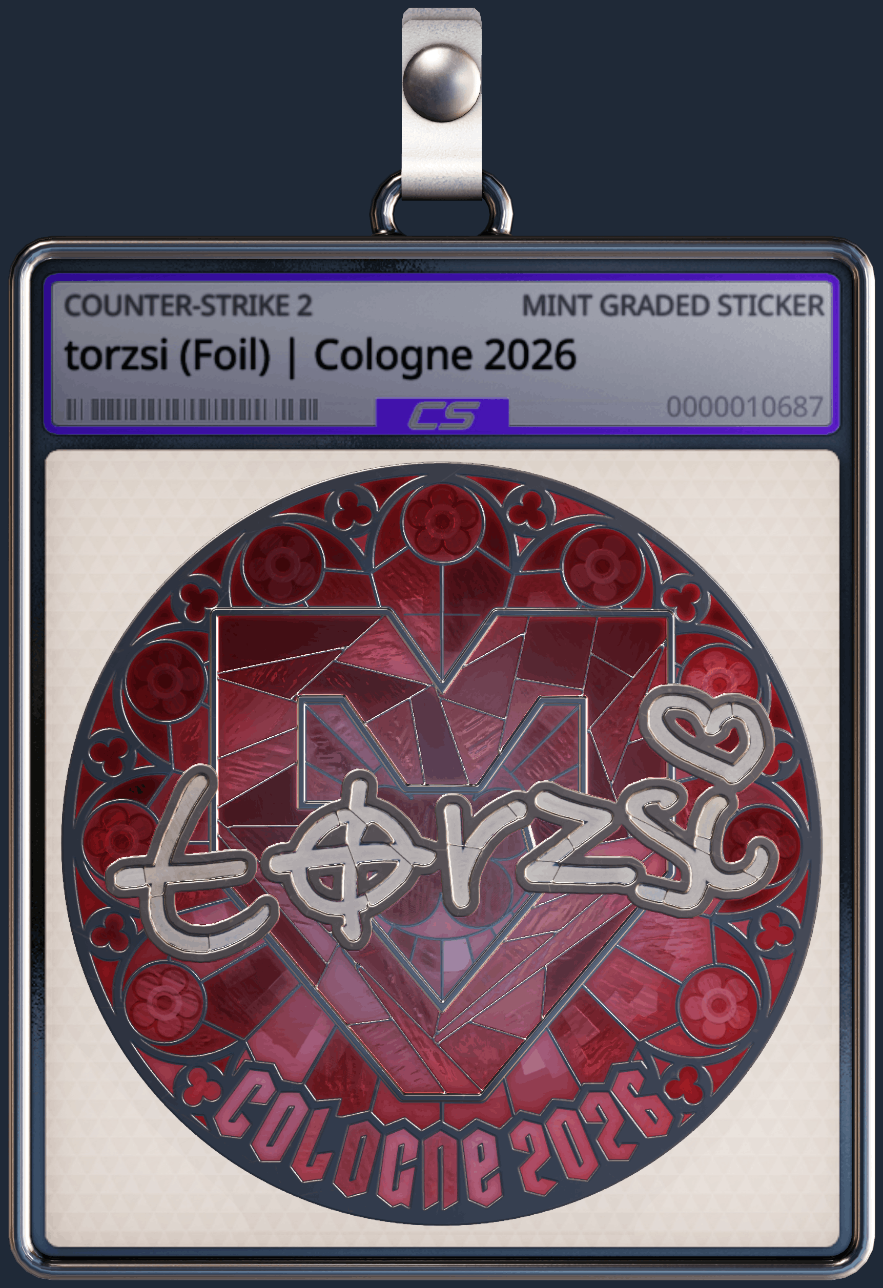Sticker | torzsi (Foil) | Cologne 2026 Image