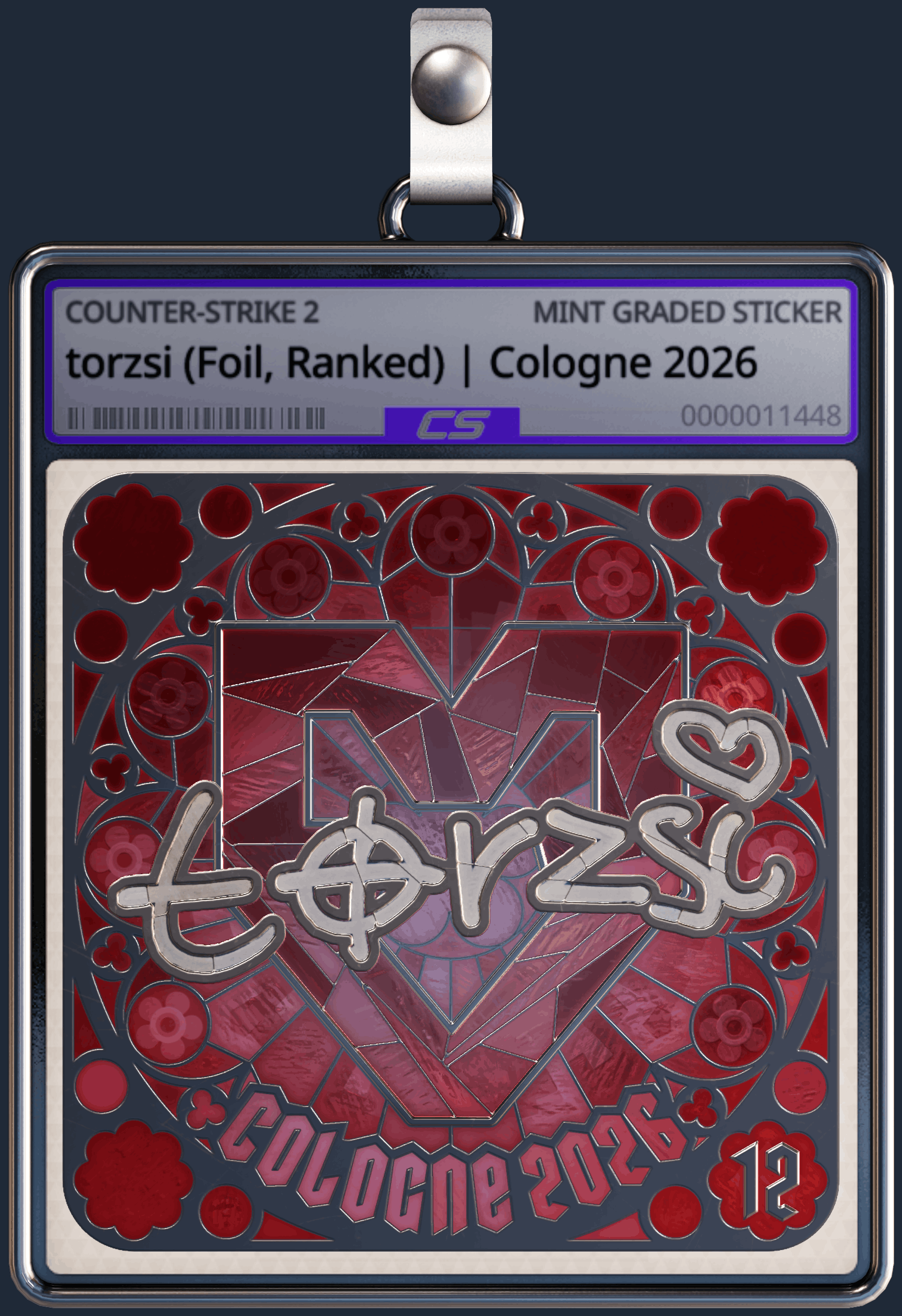 Sticker | torzsi (Foil, Ranked) | Cologne 2026 Image