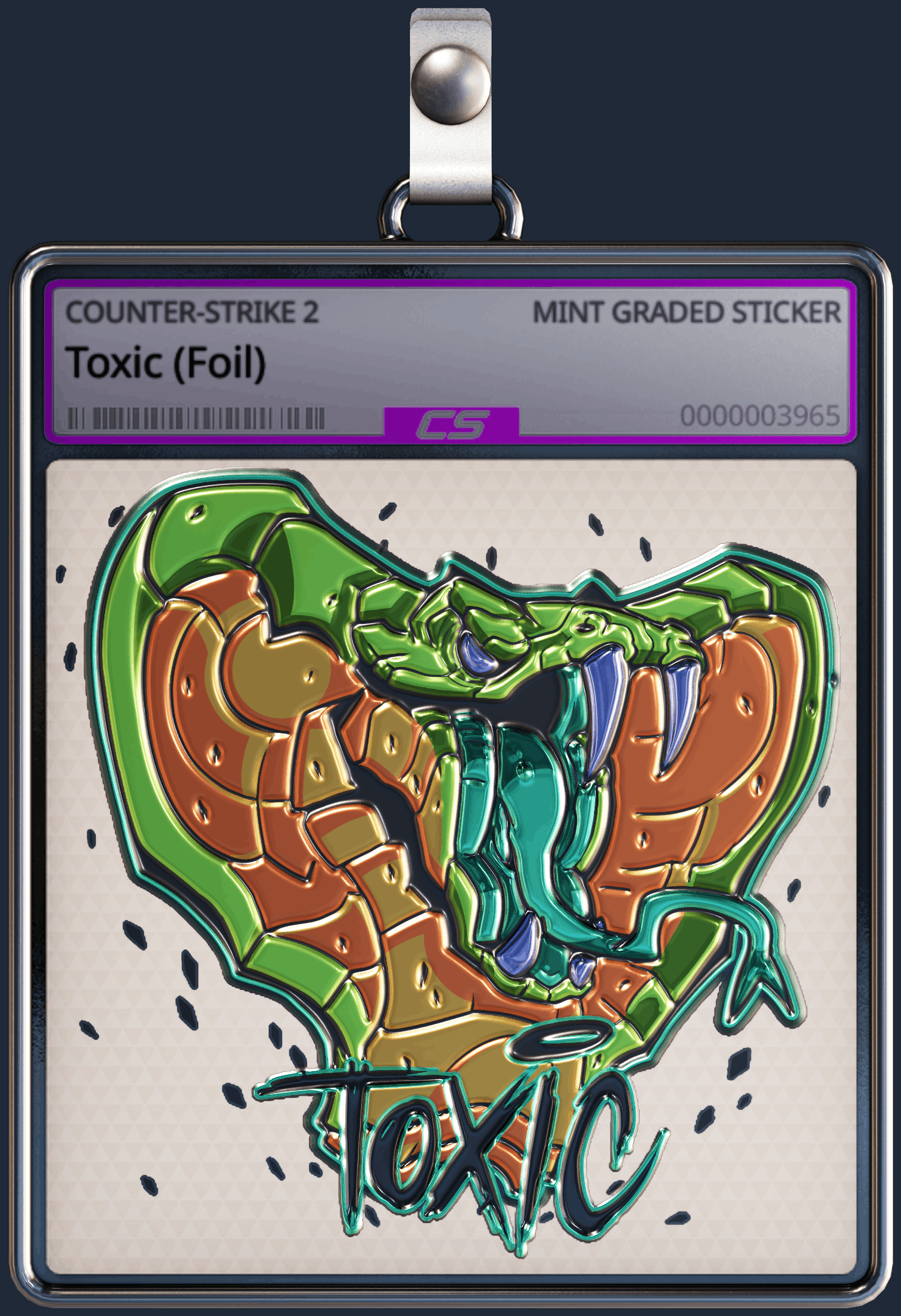 Sticker | Toxic (Foil) Image