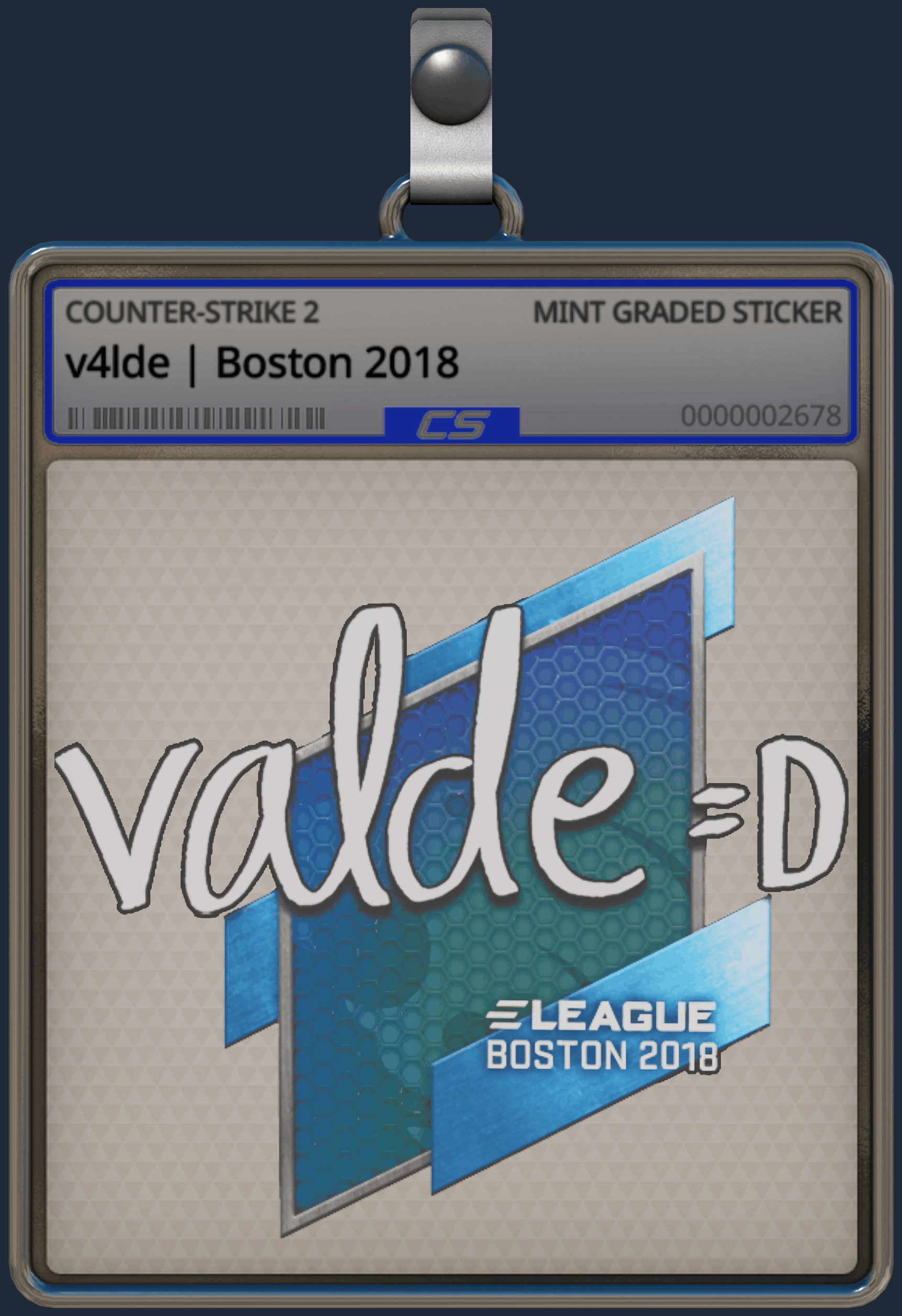 Sticker | v4lde | Boston 2018 Image